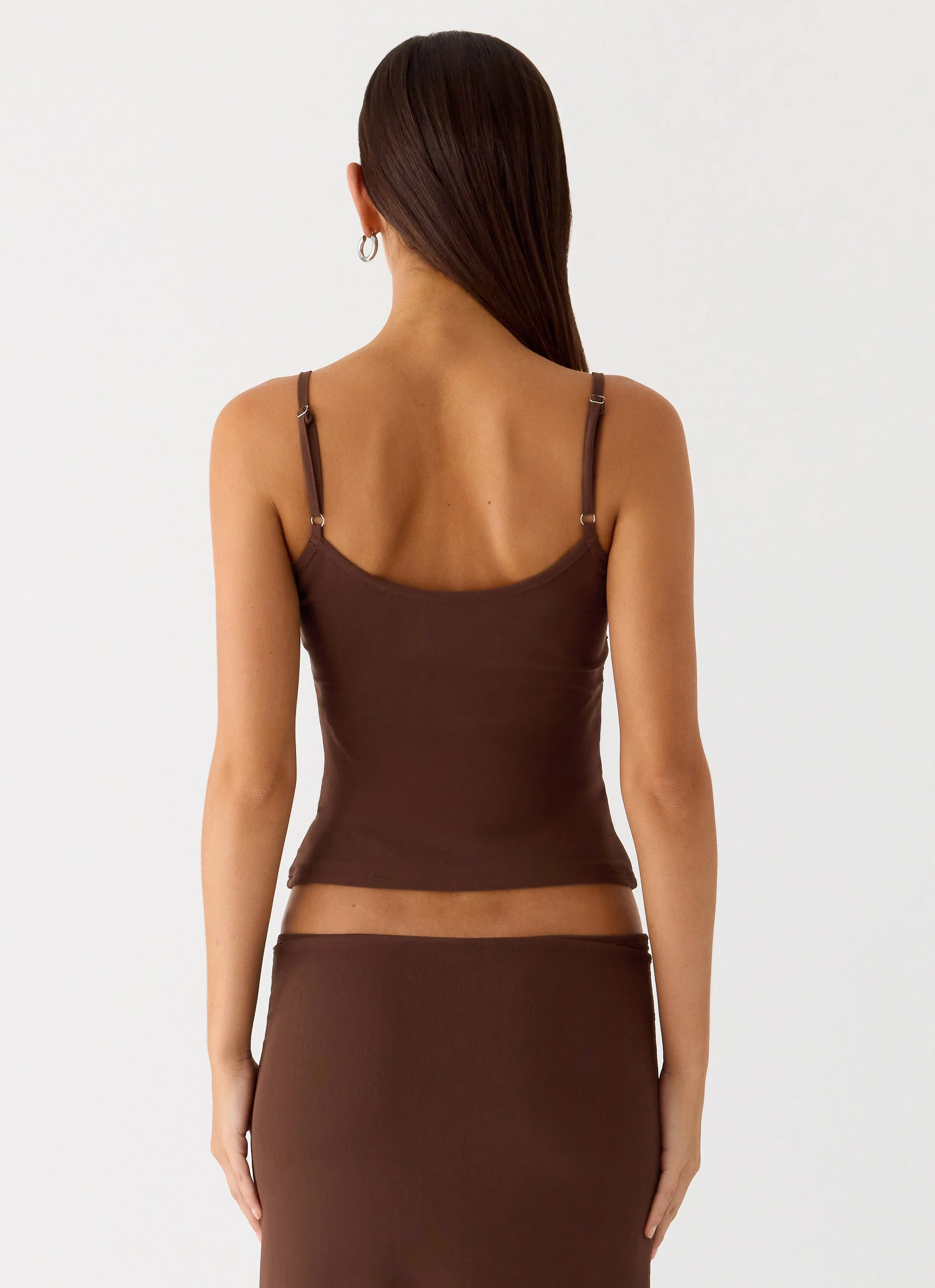 Sweet Sky Beaded Top - Chocolate - Image 6