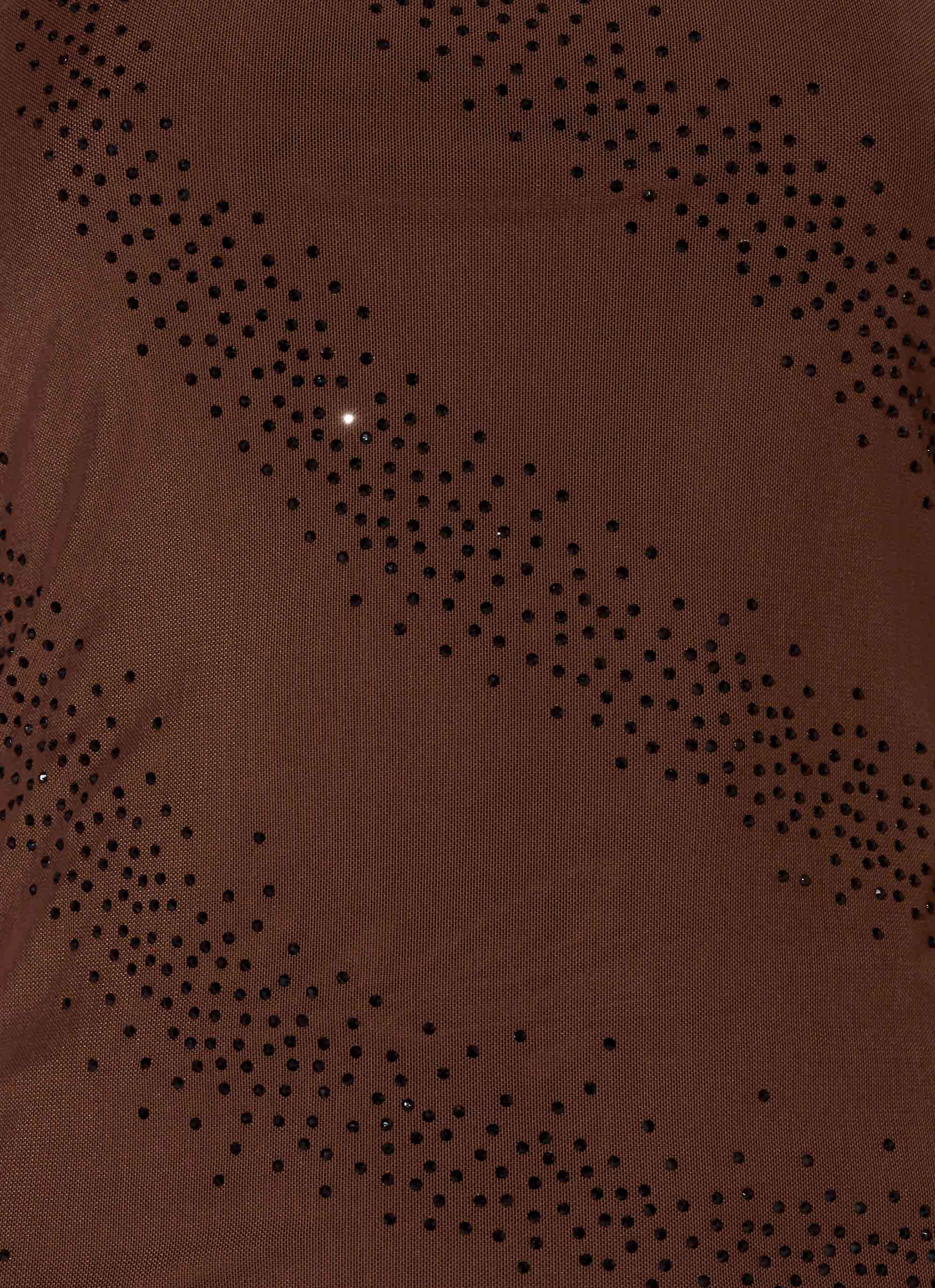 Sweet Sky Beaded Top - Chocolate - Image 7
