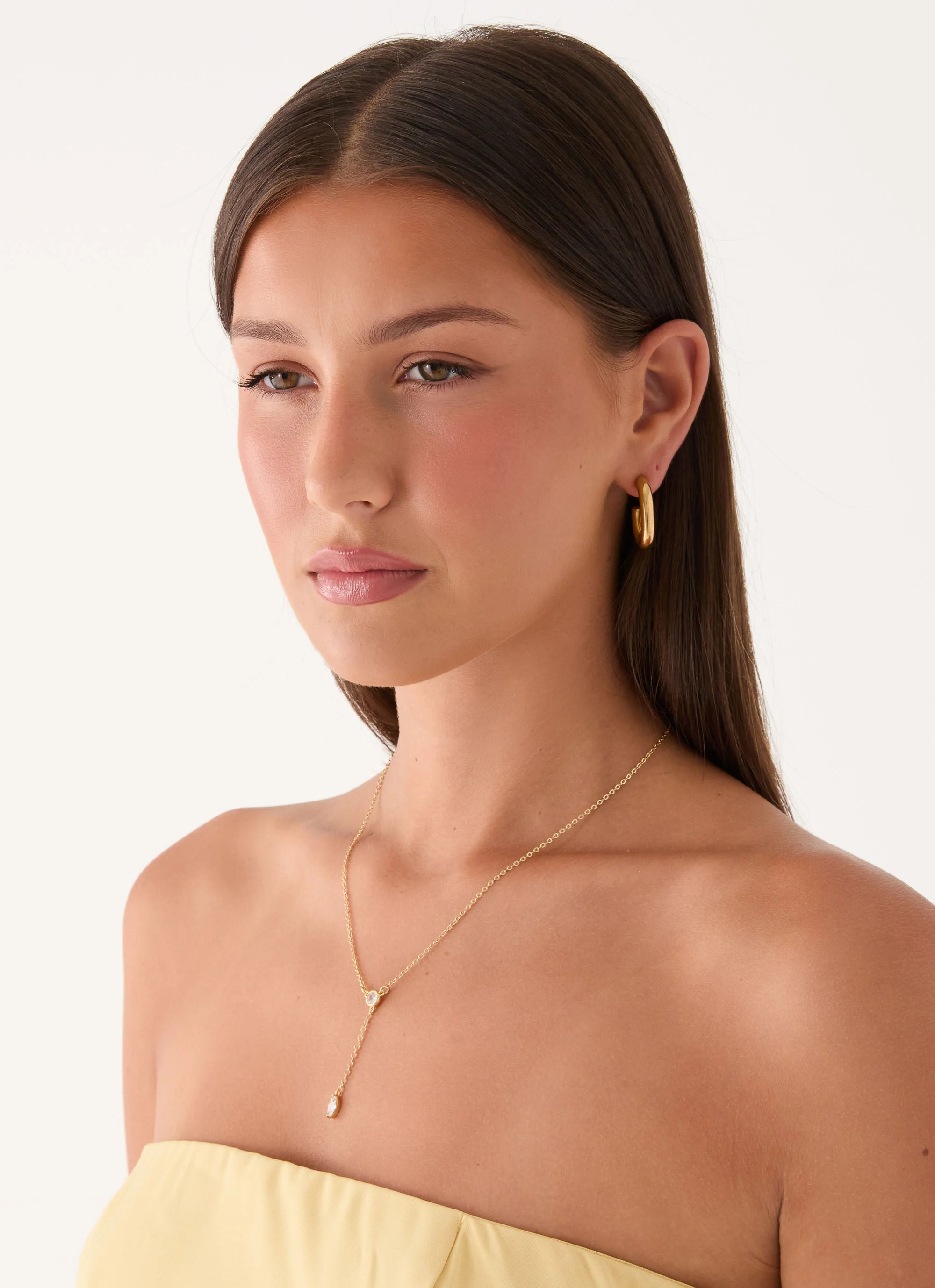 Sweet Soiree Necklace - Gold - Image 3