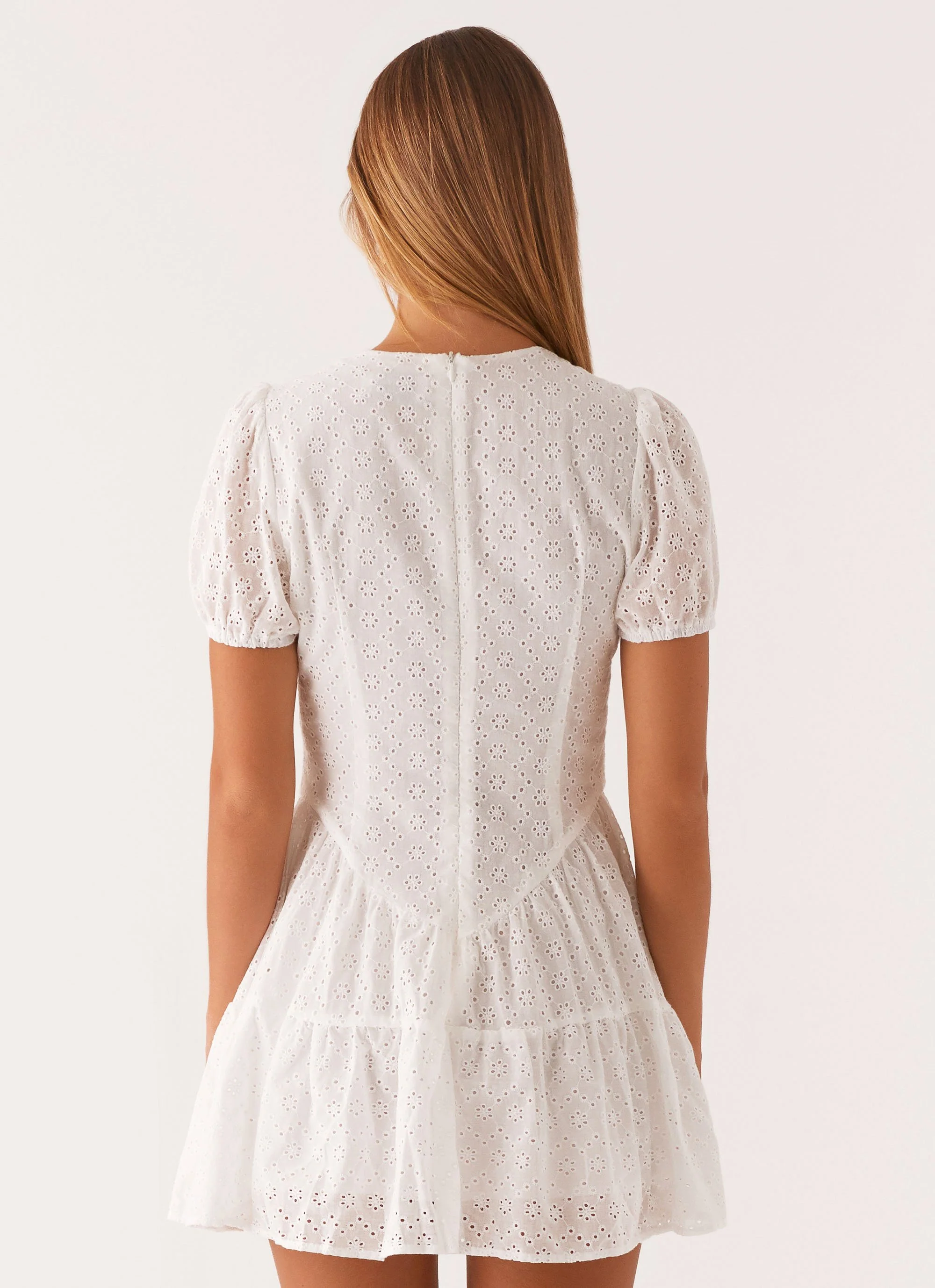 Sweetness Mini Dress - White - Image 4