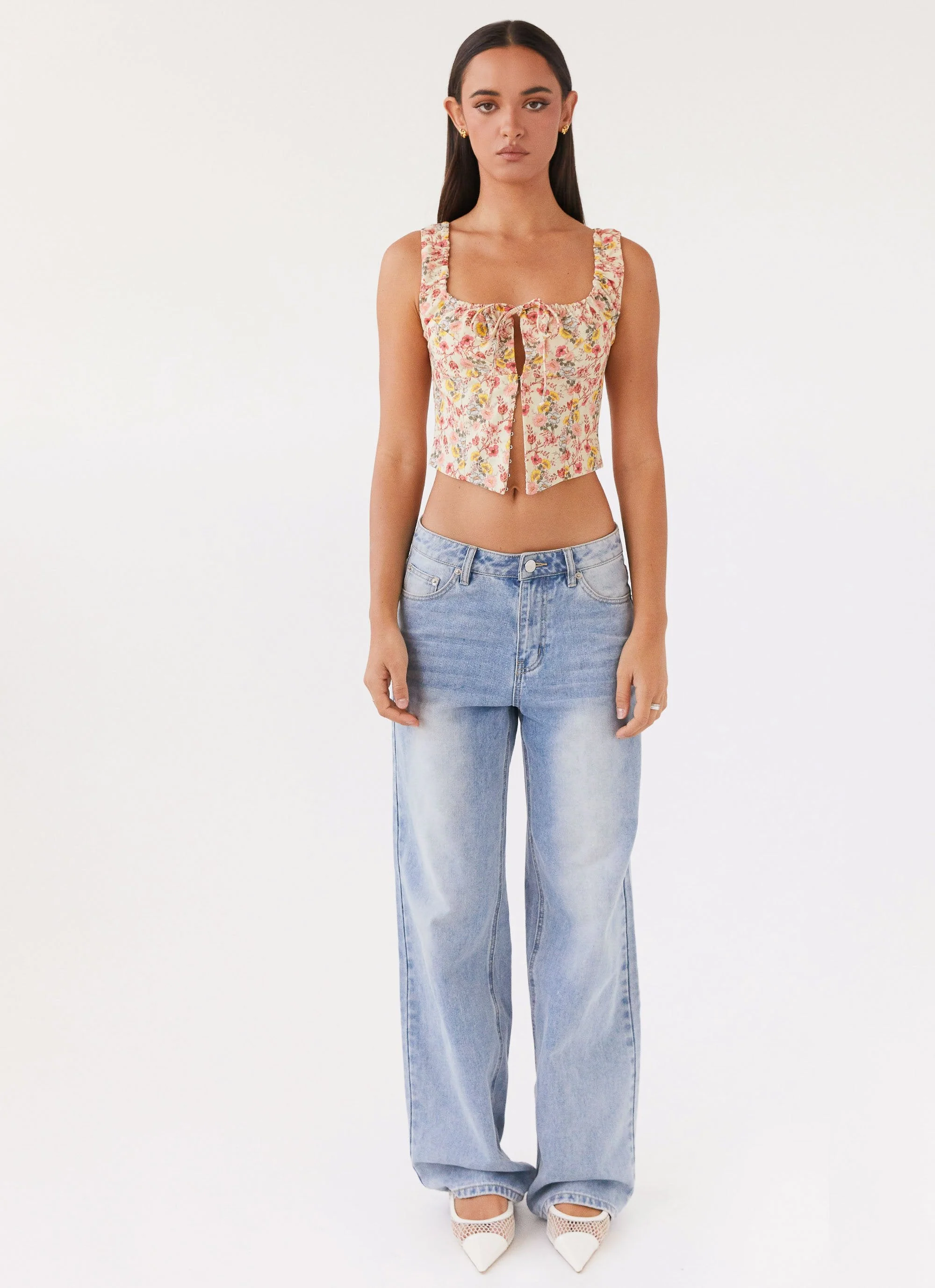 Take Me Away Corset Top - Garden Party - Image 2