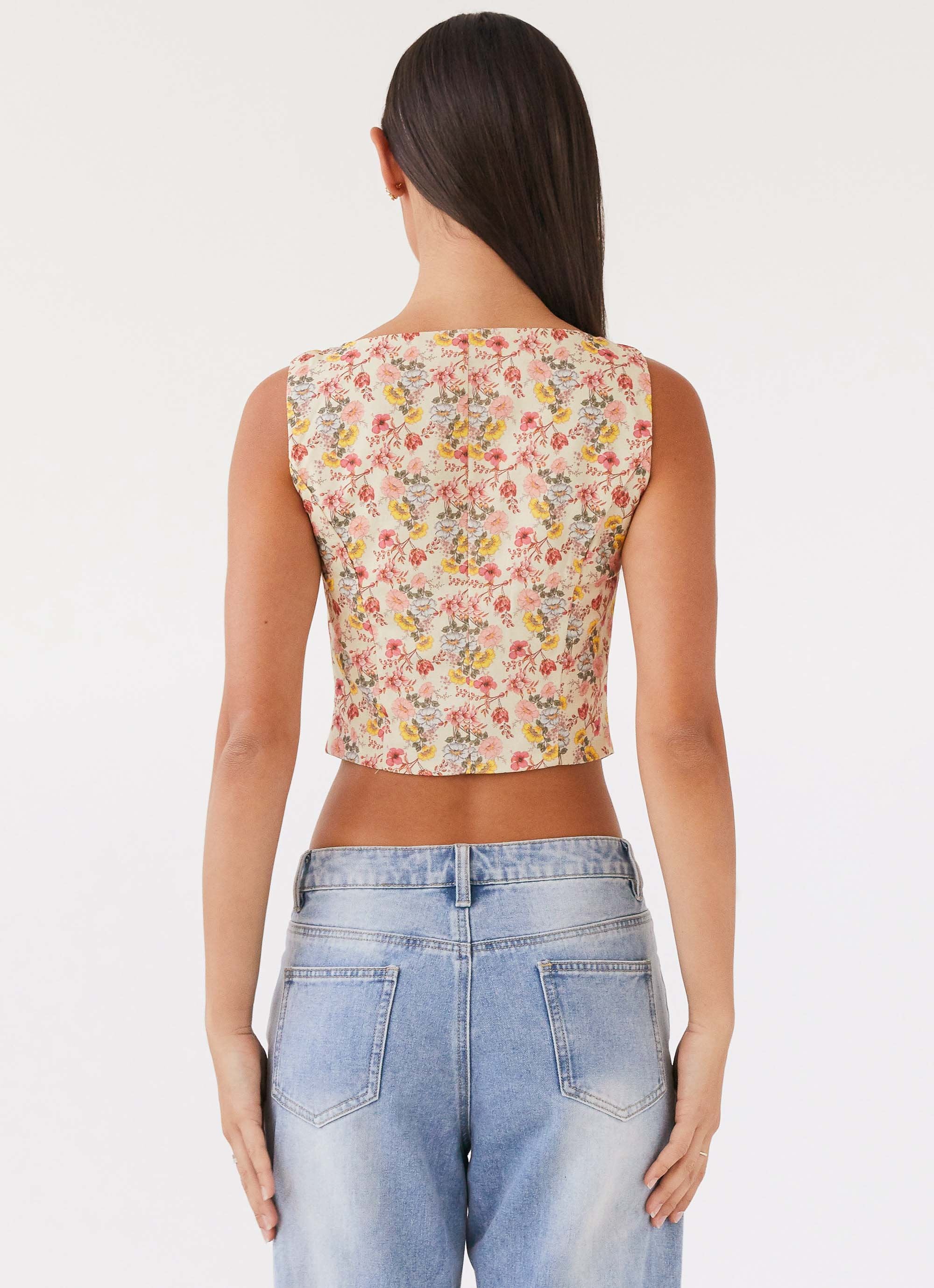 Take Me Away Corset Top - Garden Party - Image 4