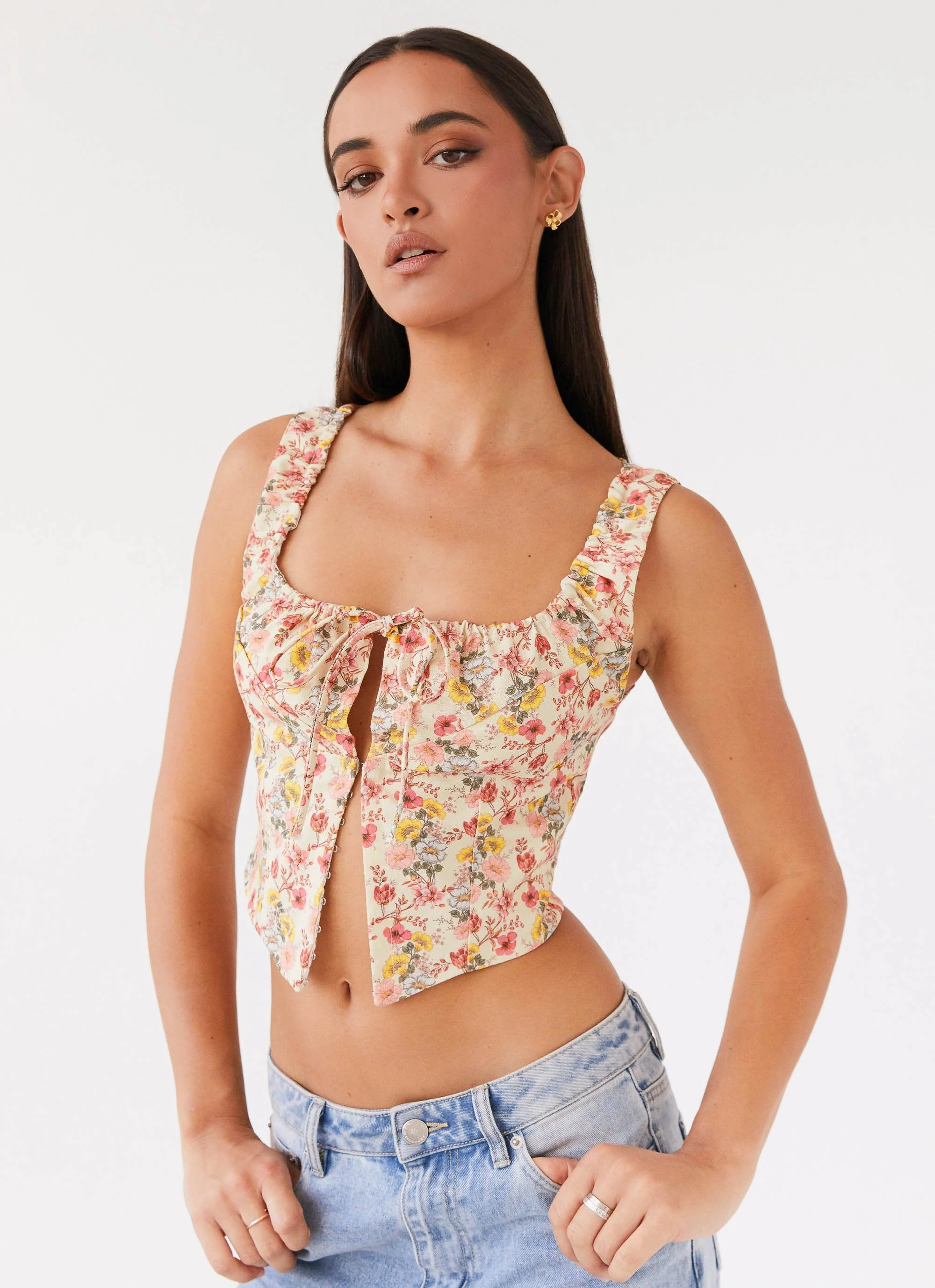 Take Me Away Corset Top - Garden Party - Image 5