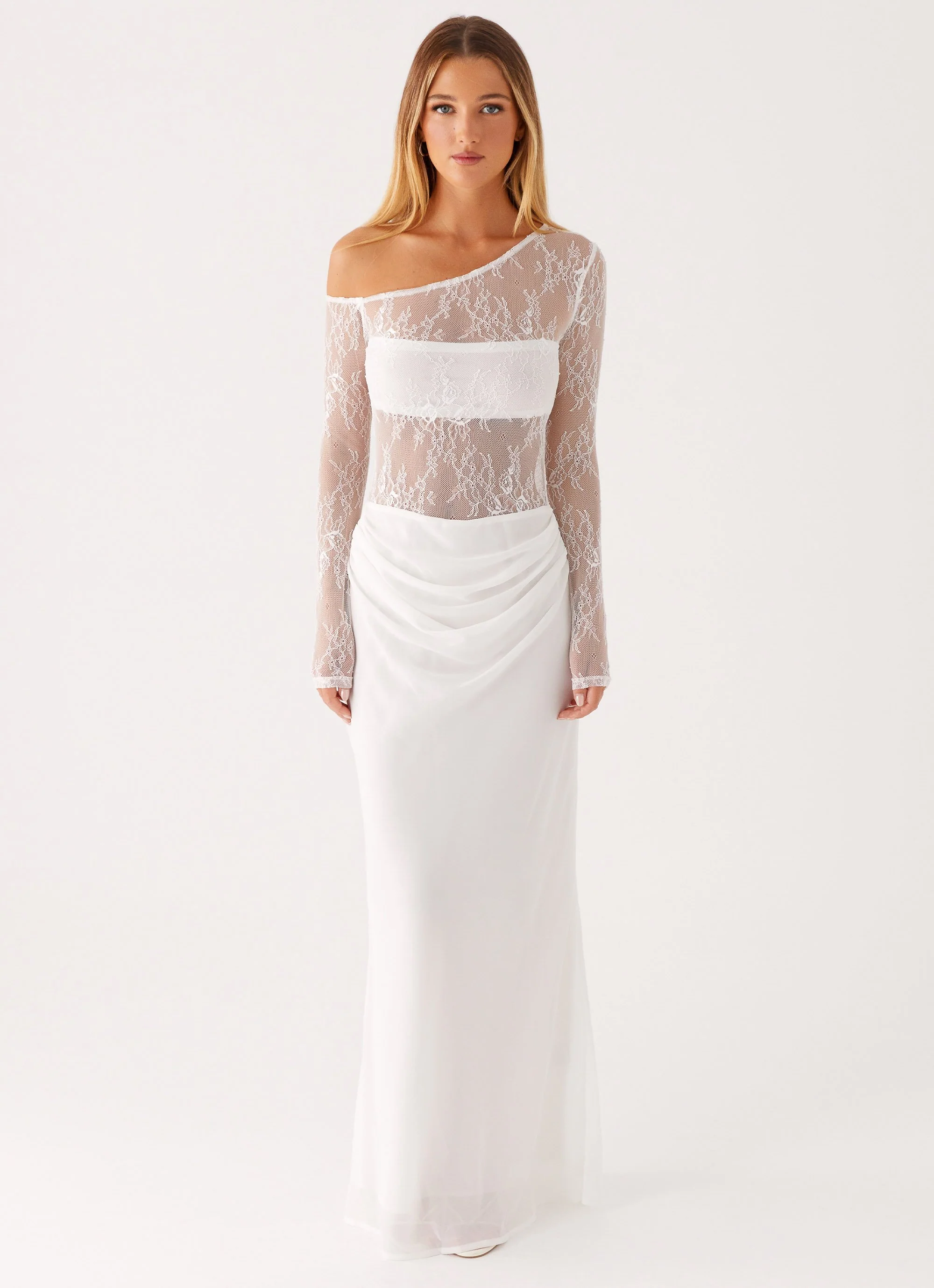 Take Your Time Maxi Dress - White - Image 2
