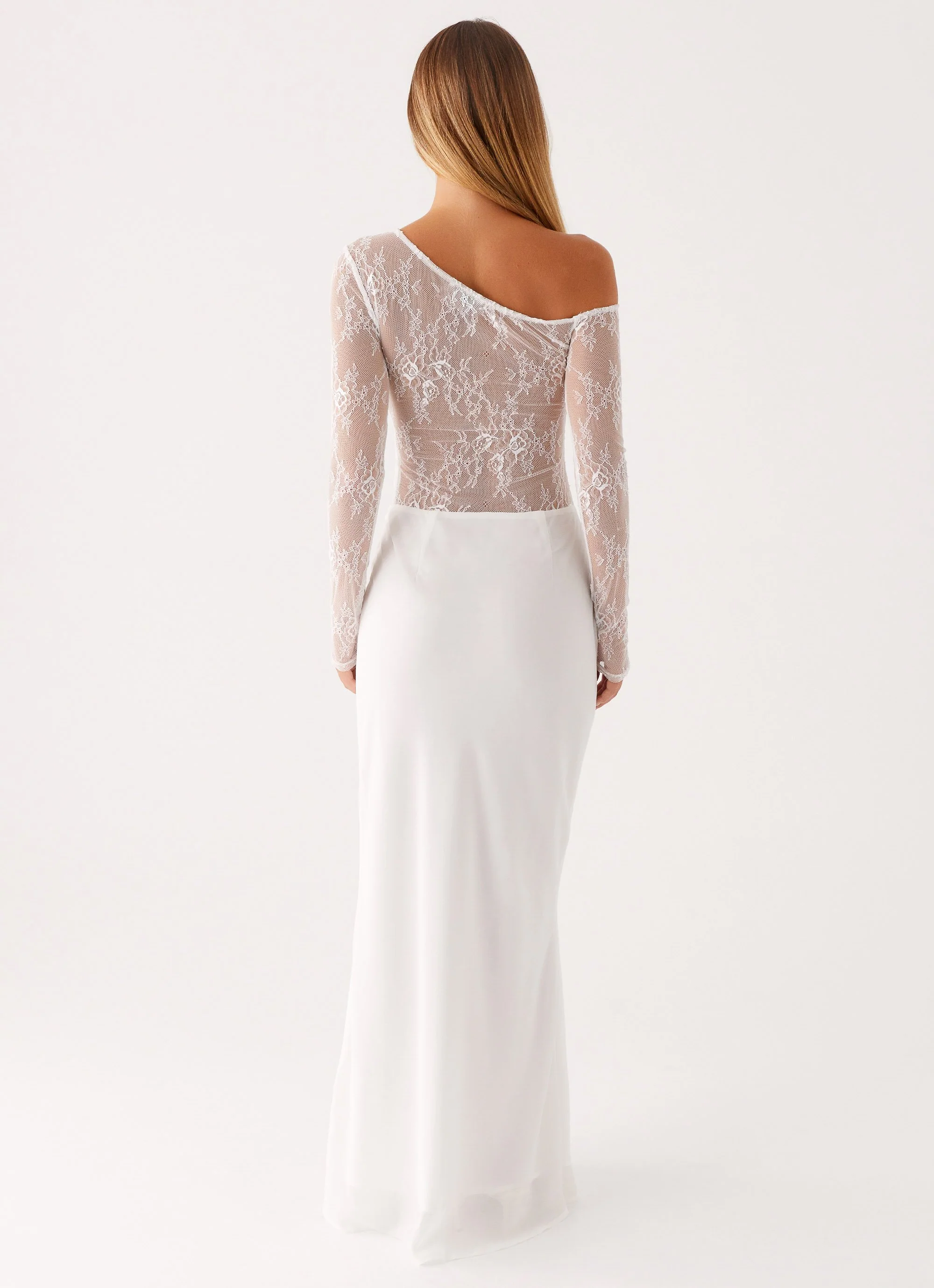 Take Your Time Maxi Dress - White - Image 5