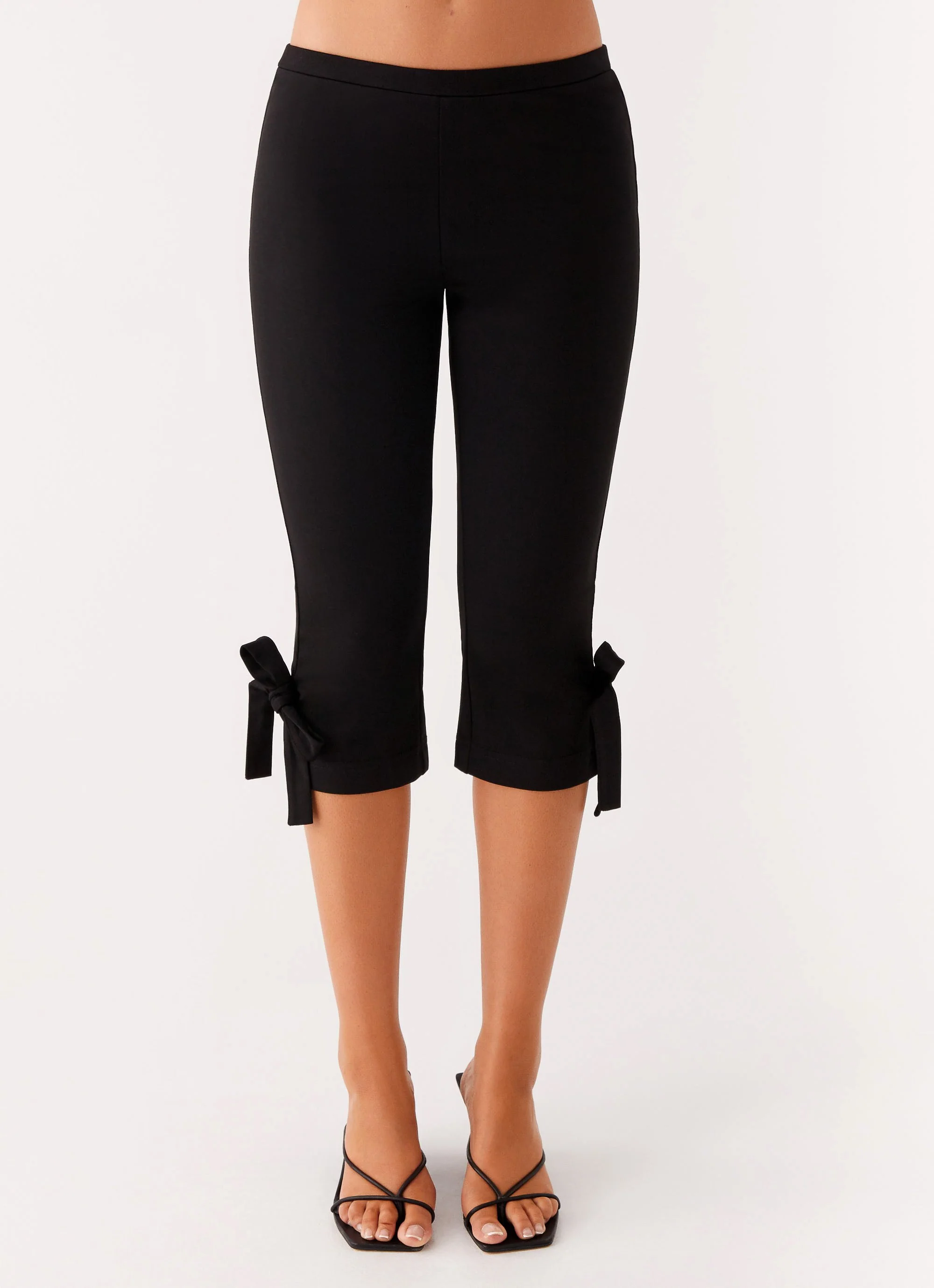 Takeover Capri Pants - Black - Image 4