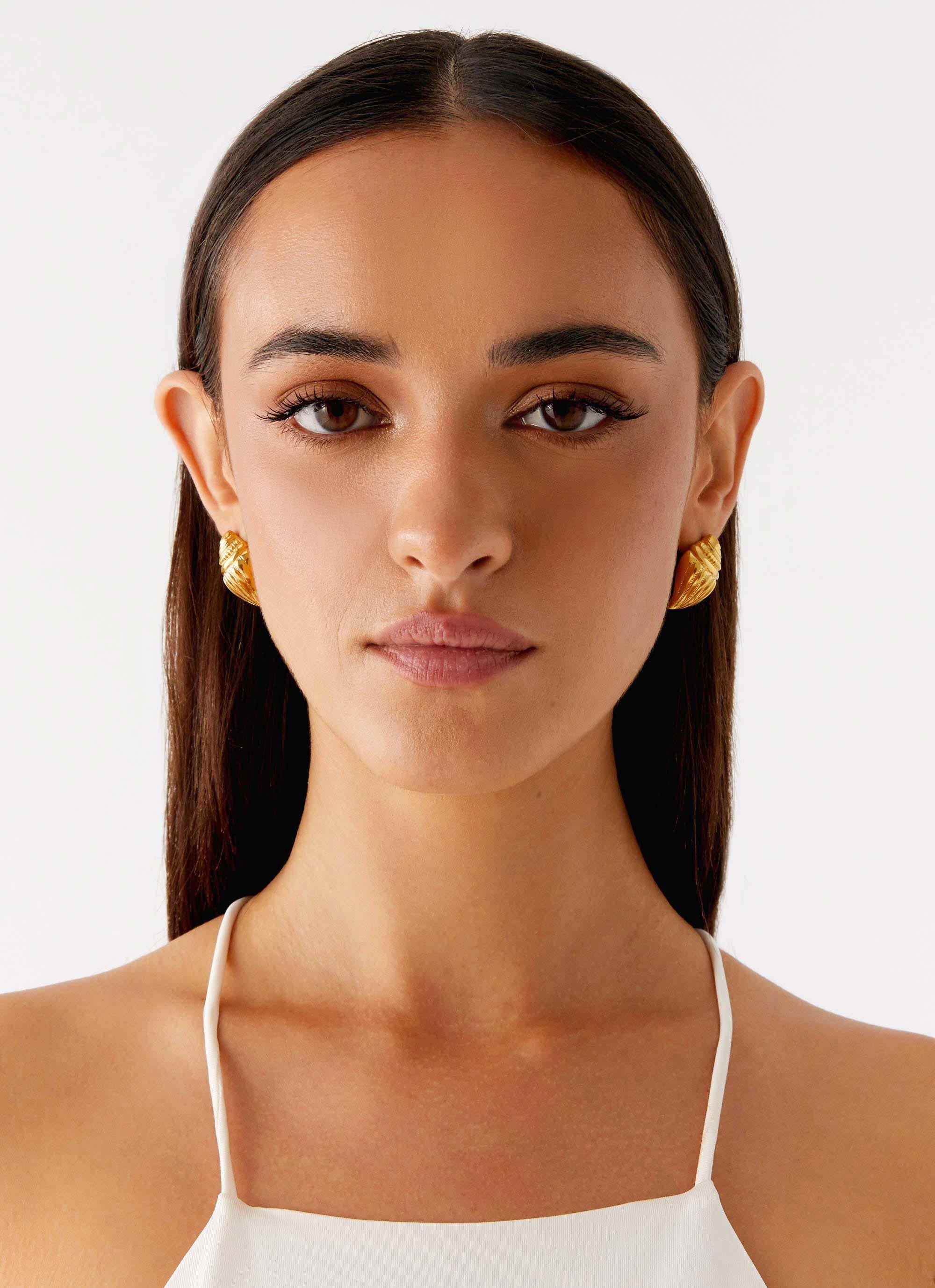 Tamarama Earrings - Gold - Image 4
