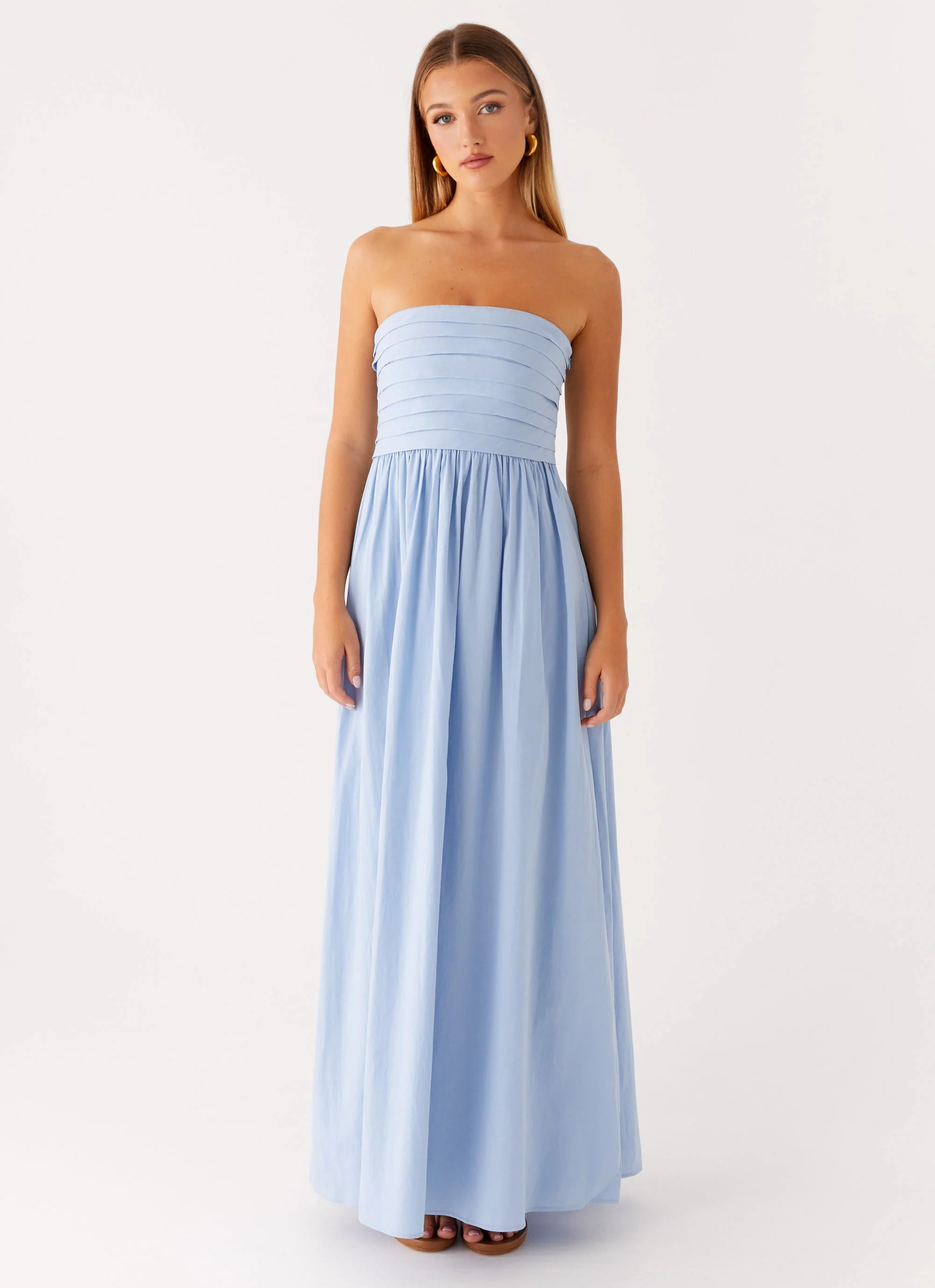 Tamia Maxi Dress - Blue - Image 2