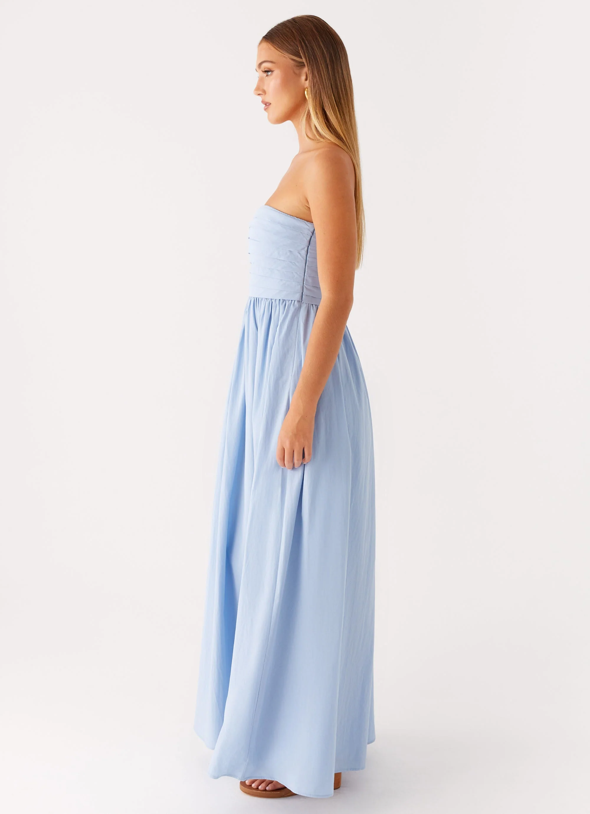 Tamia Maxi Dress - Blue - Image 3