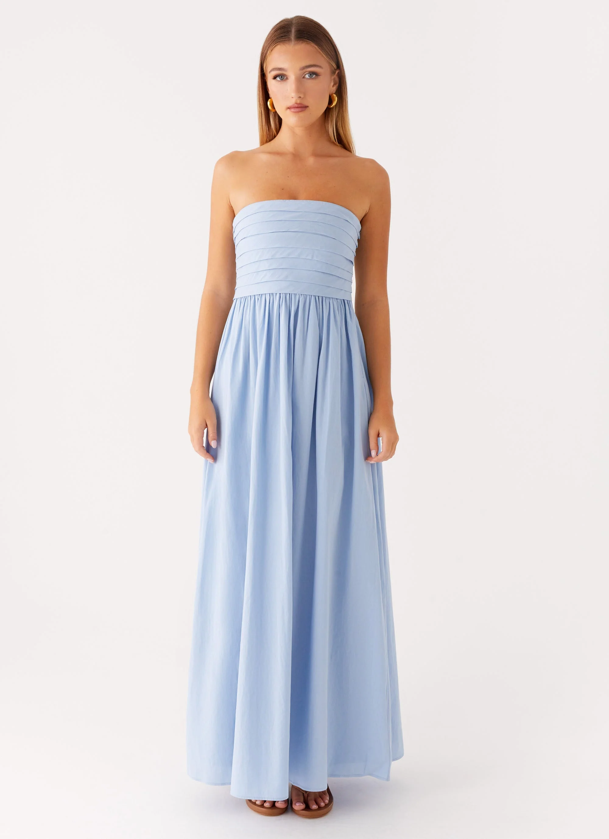 Tamia Maxi Dress - Blue - Image 5