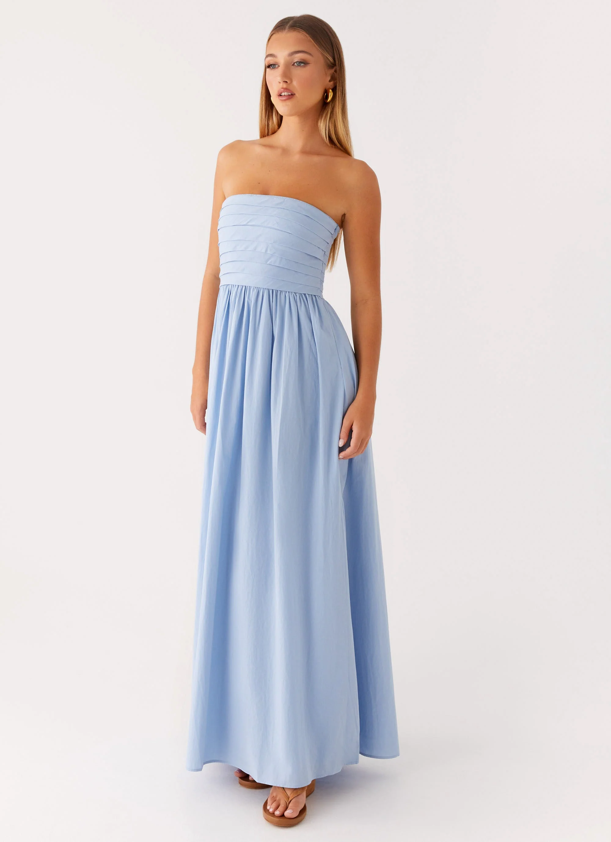 Tamia Maxi Dress - Blue - Image 6