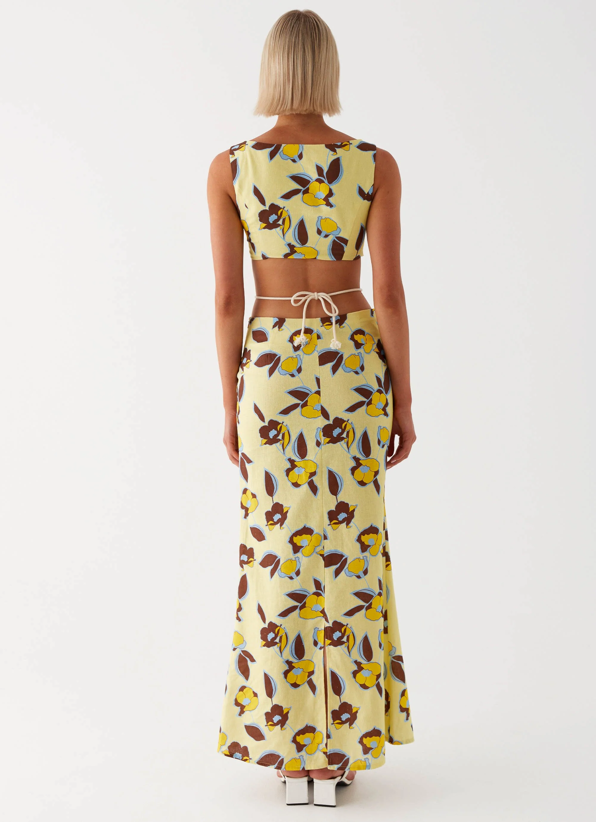 Taryn Cut Out Maxi Dress - Primrose - Image 4