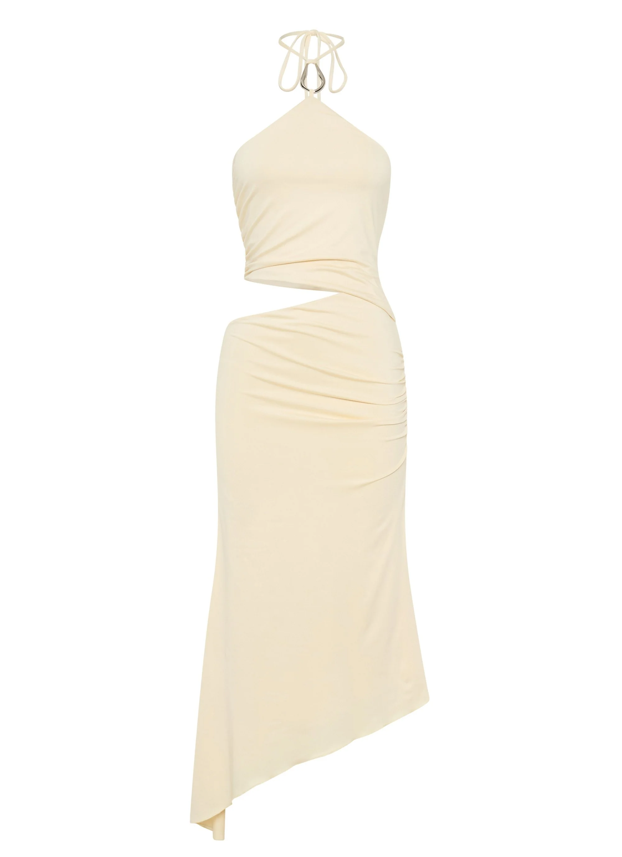 Tasha Maxi Dress - Lemon - Image 6