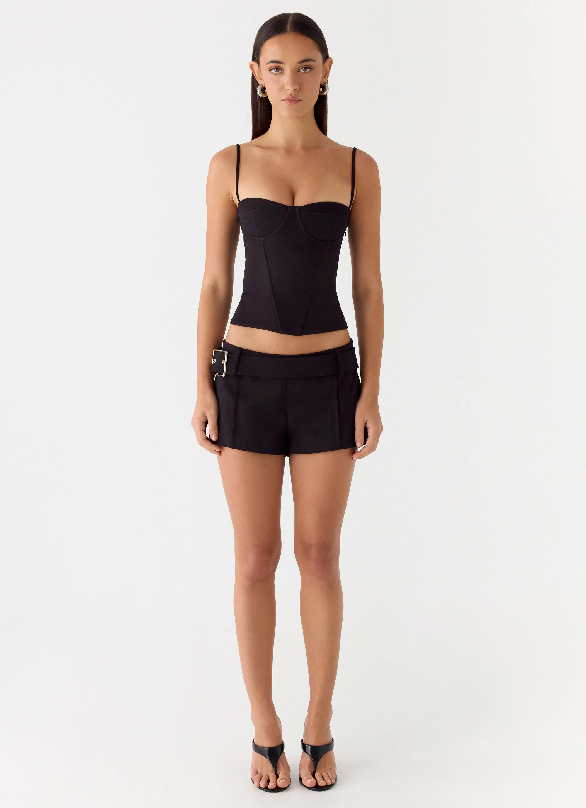 Tayana Corset Top - Black - Image 5