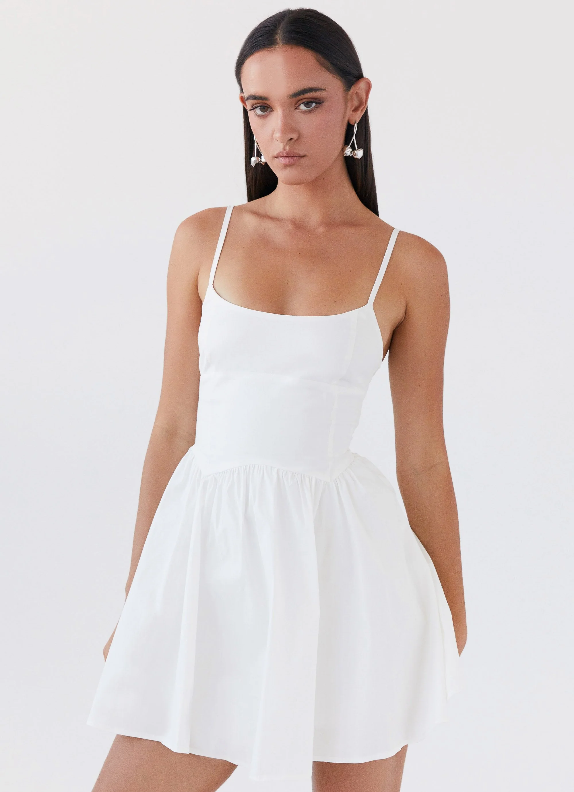 Tesoro Mio Mini Dress - White - Image 2