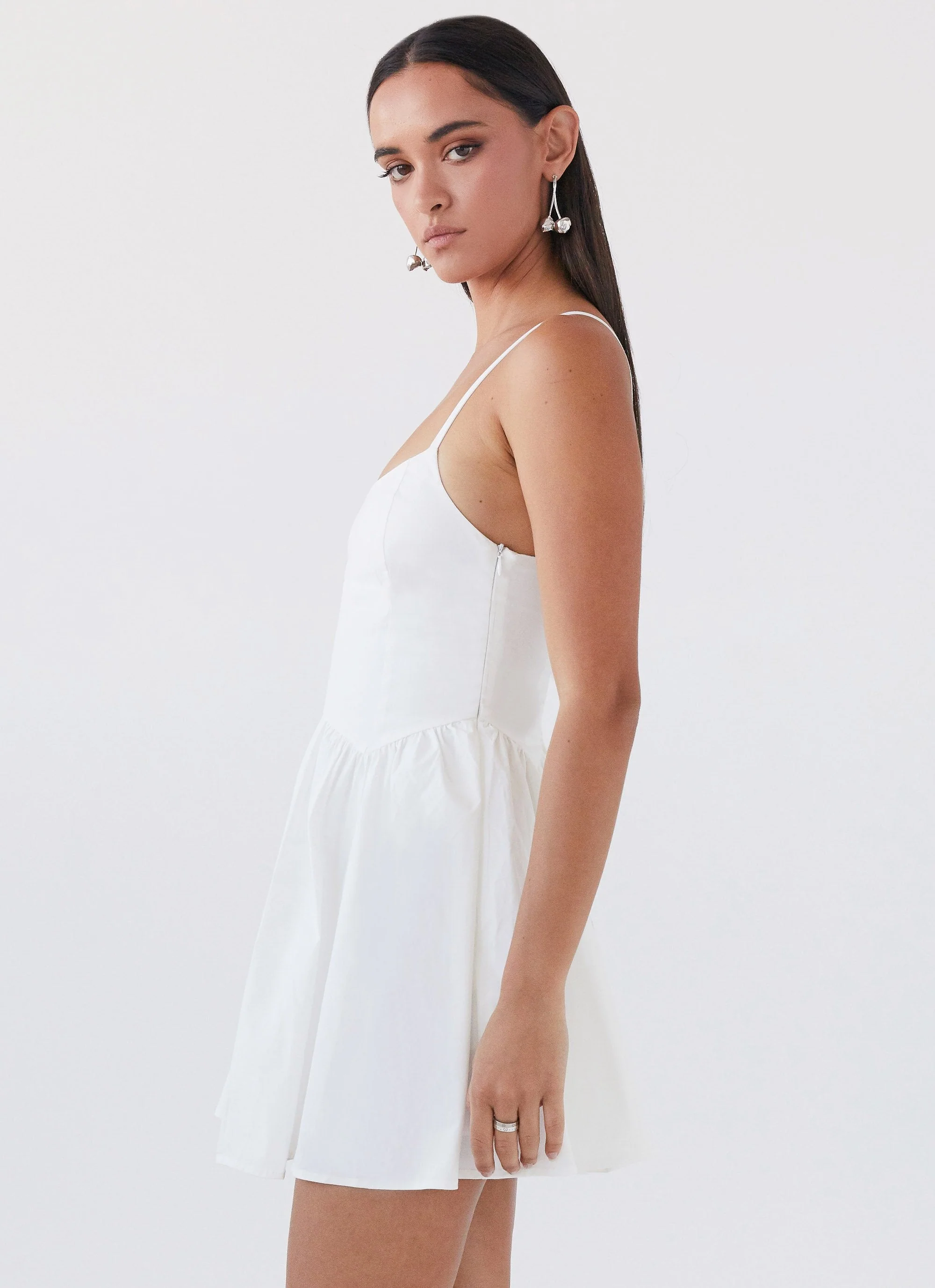 Tesoro Mio Mini Dress - White - Image 4