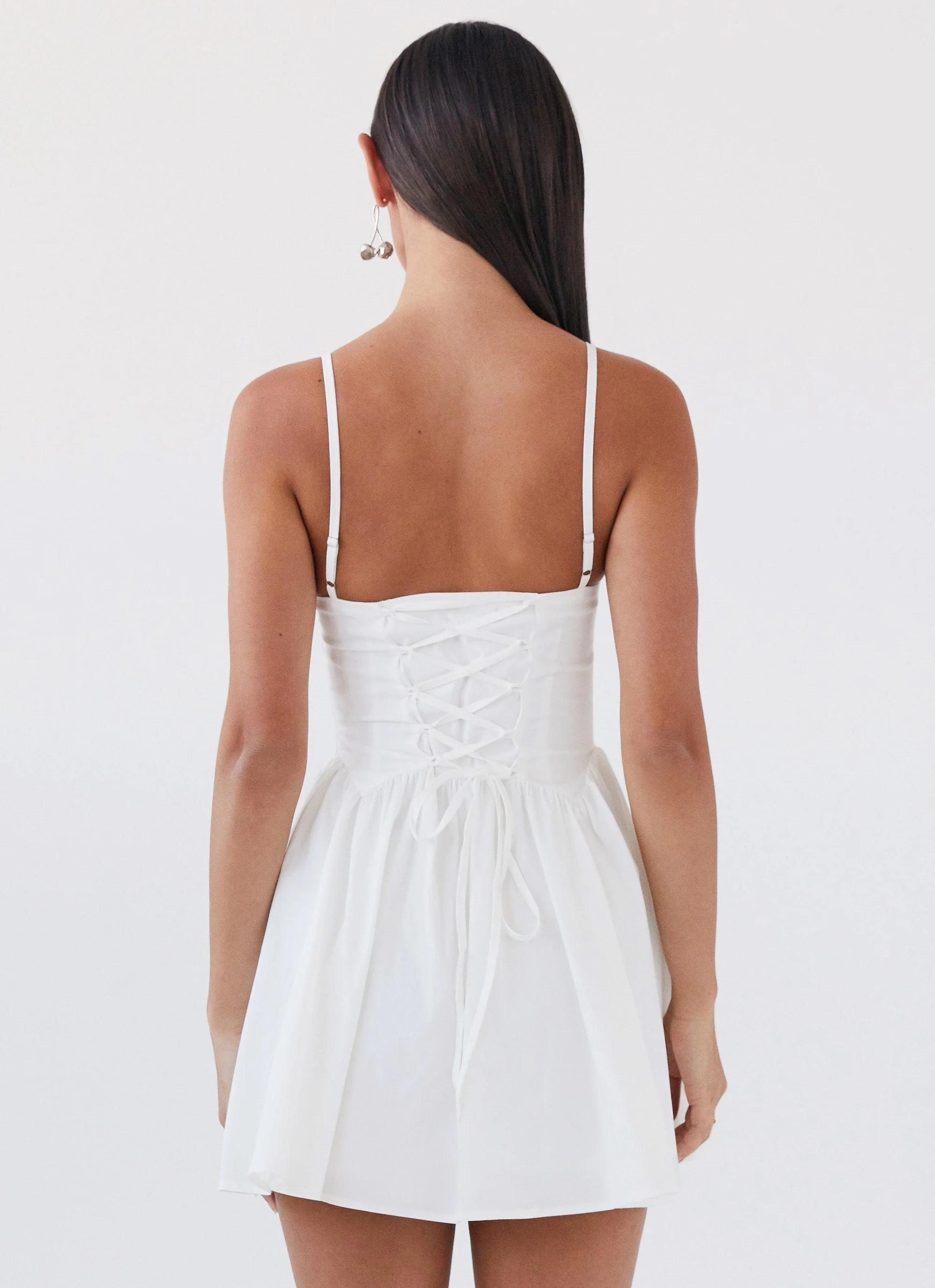 Tesoro Mio Mini Dress - White - Image 5