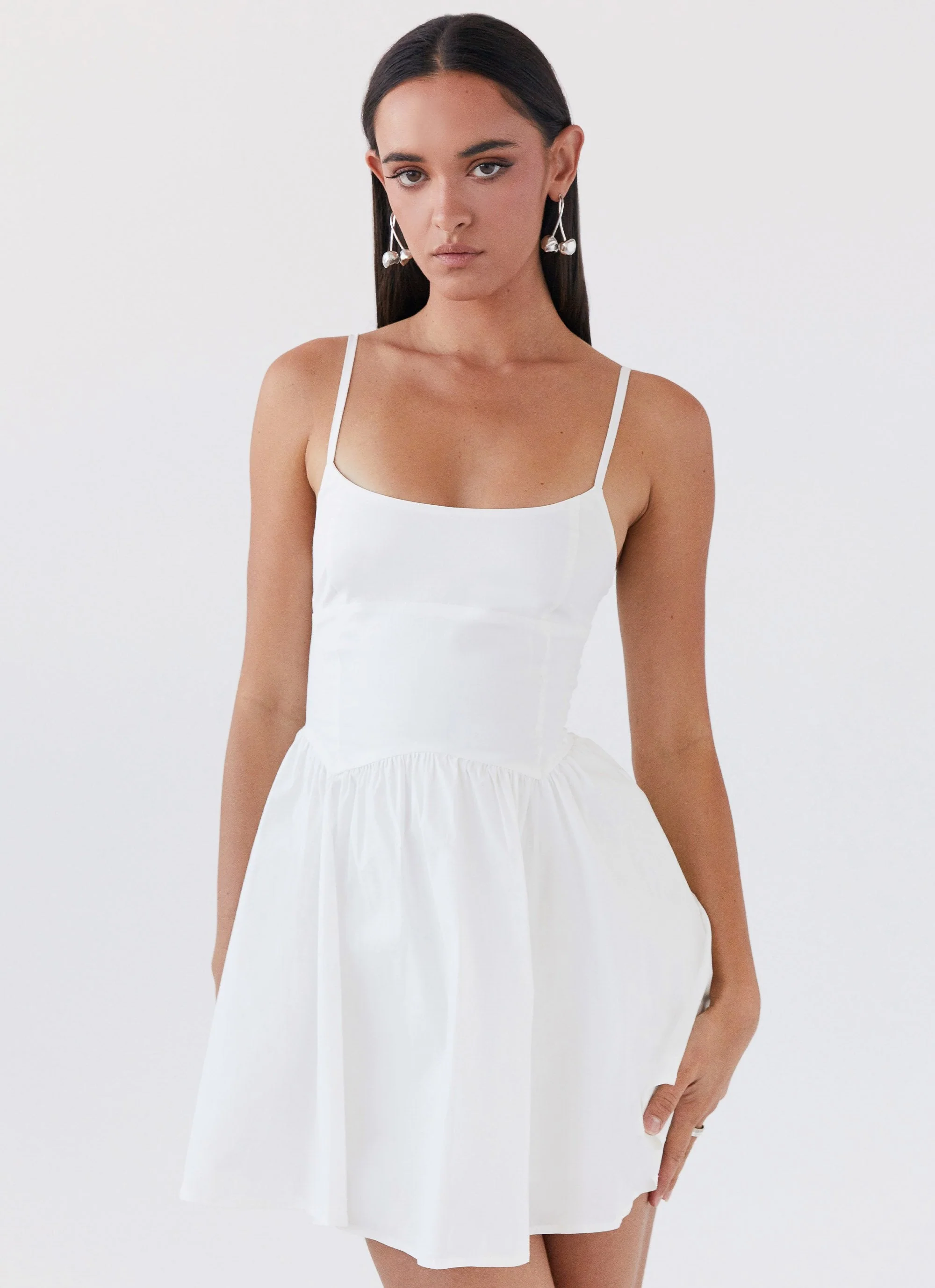 Tesoro Mio Mini Dress - White - Image 6