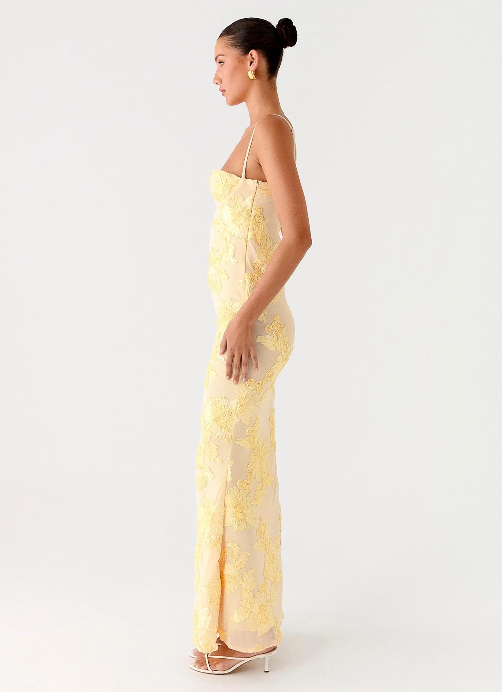 That Girl Maxi Dress - Lemon - Image 2