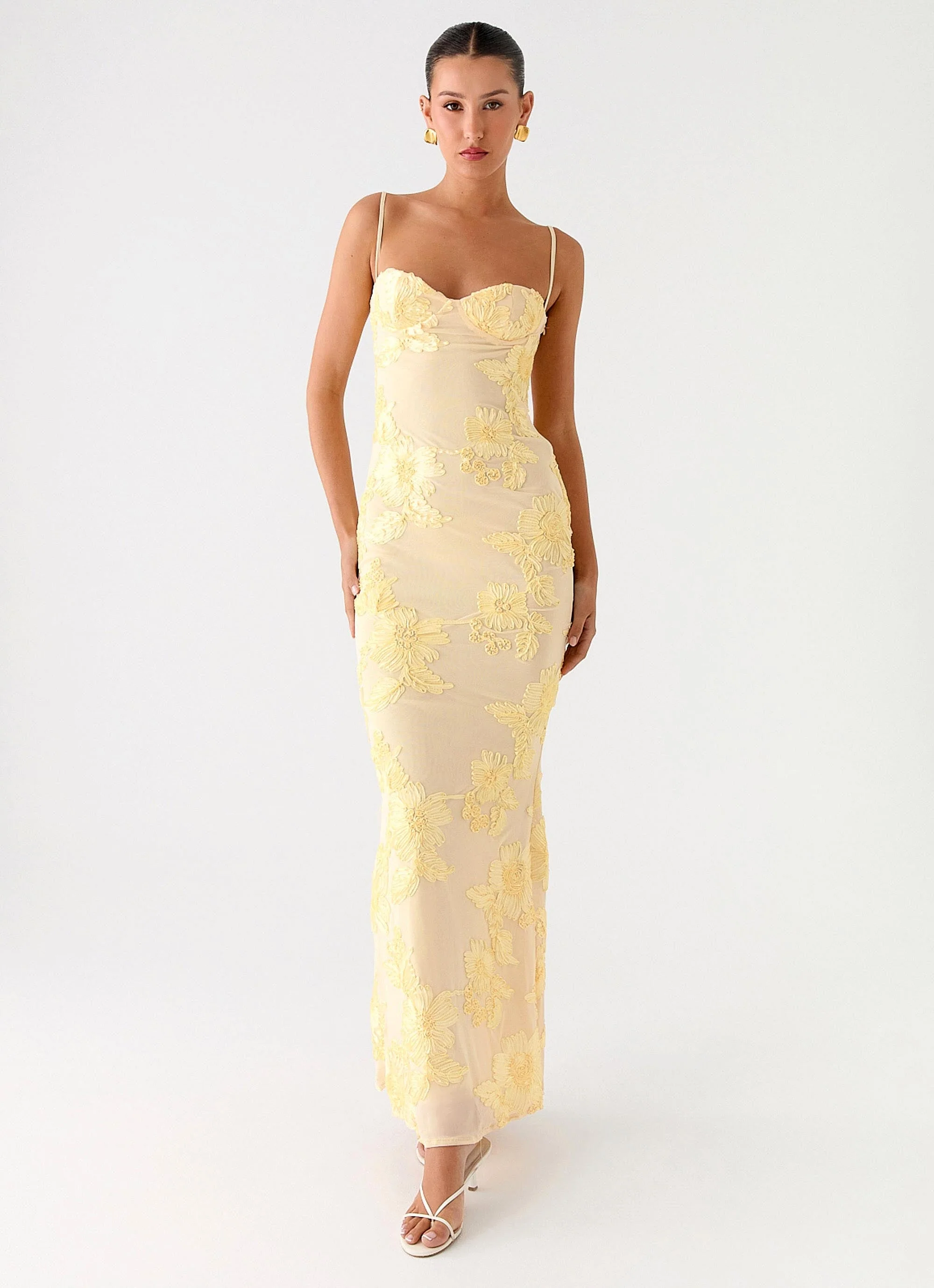 That Girl Maxi Dress - Lemon - Image 4