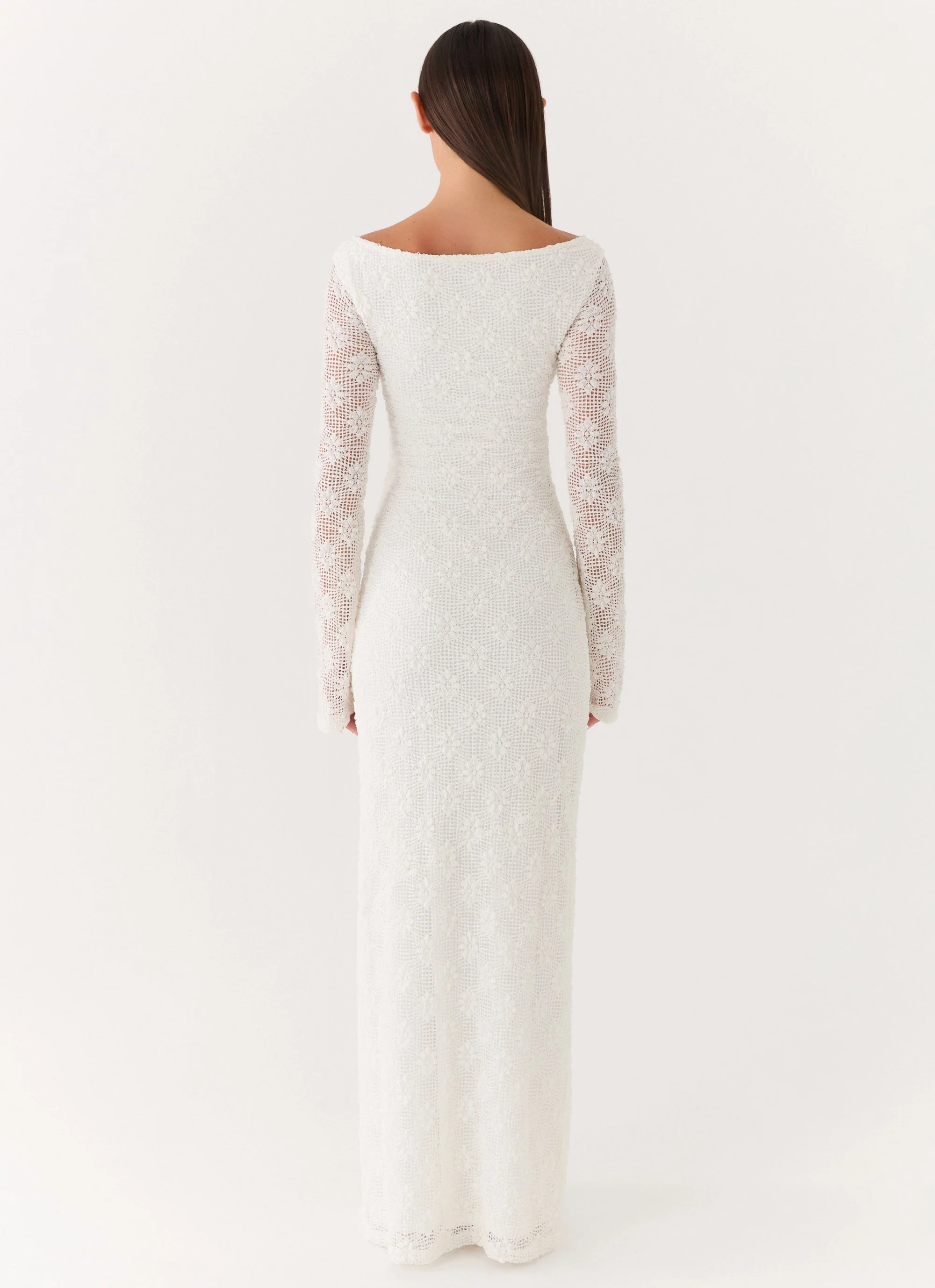 Theresea Maxi Dress - White - Image 3