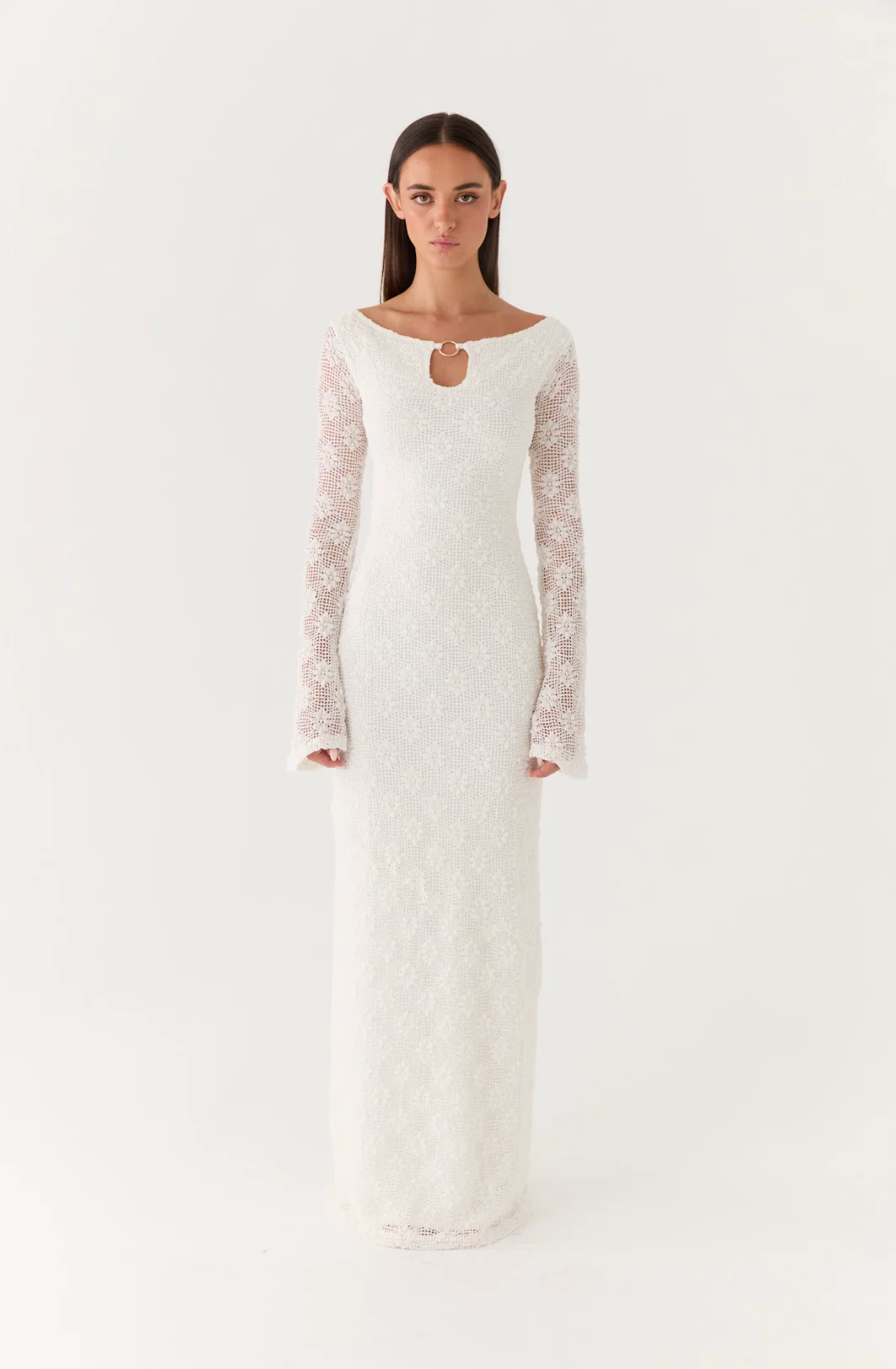 Theresea Maxi Dress - White - Image 7