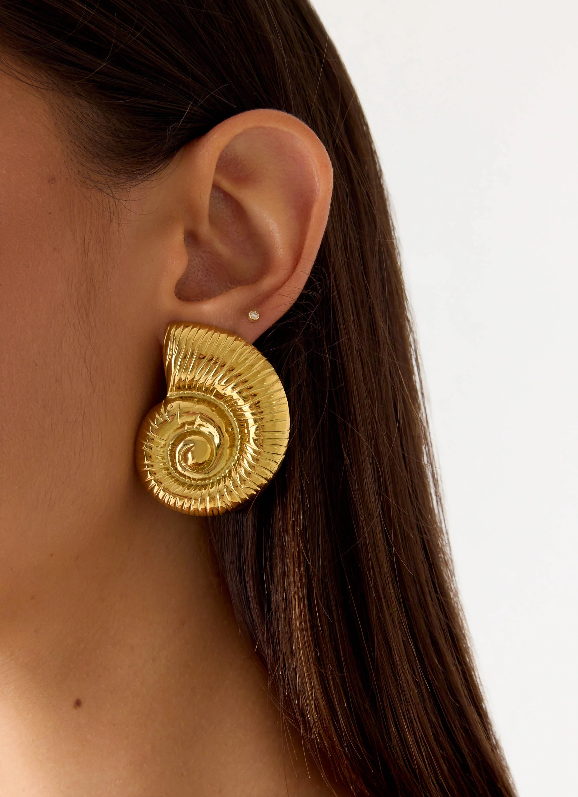 Tidebound Earrings - Gold - Image 2