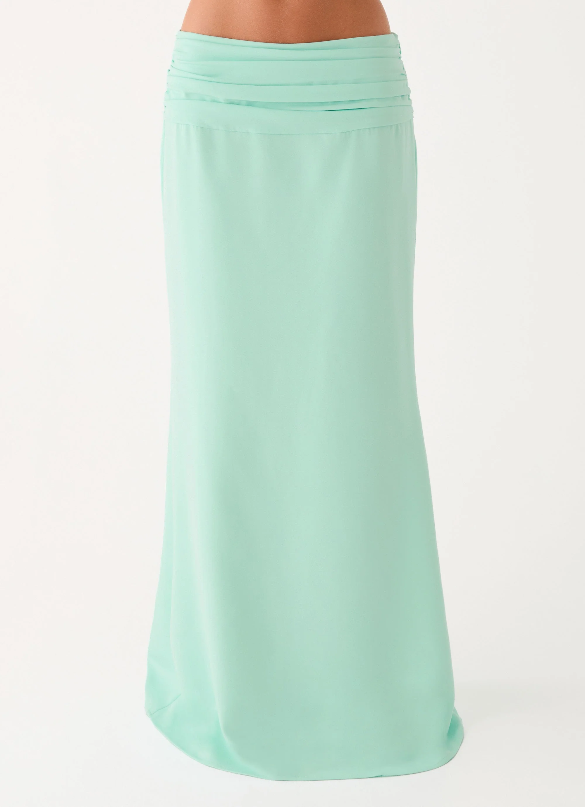 Tillie Maxi Skirt - Aqua - Image 2