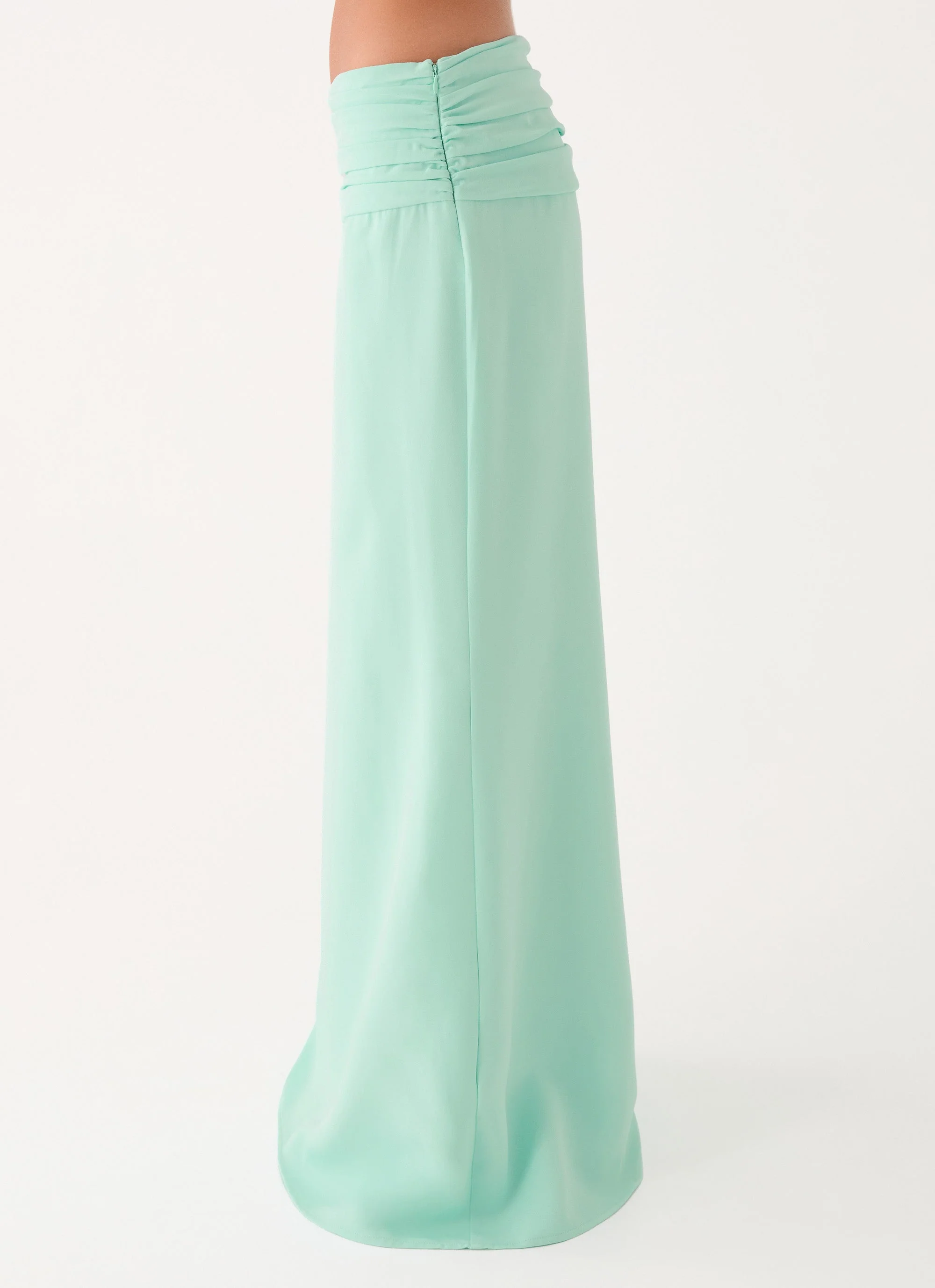Tillie Maxi Skirt - Aqua - Image 3