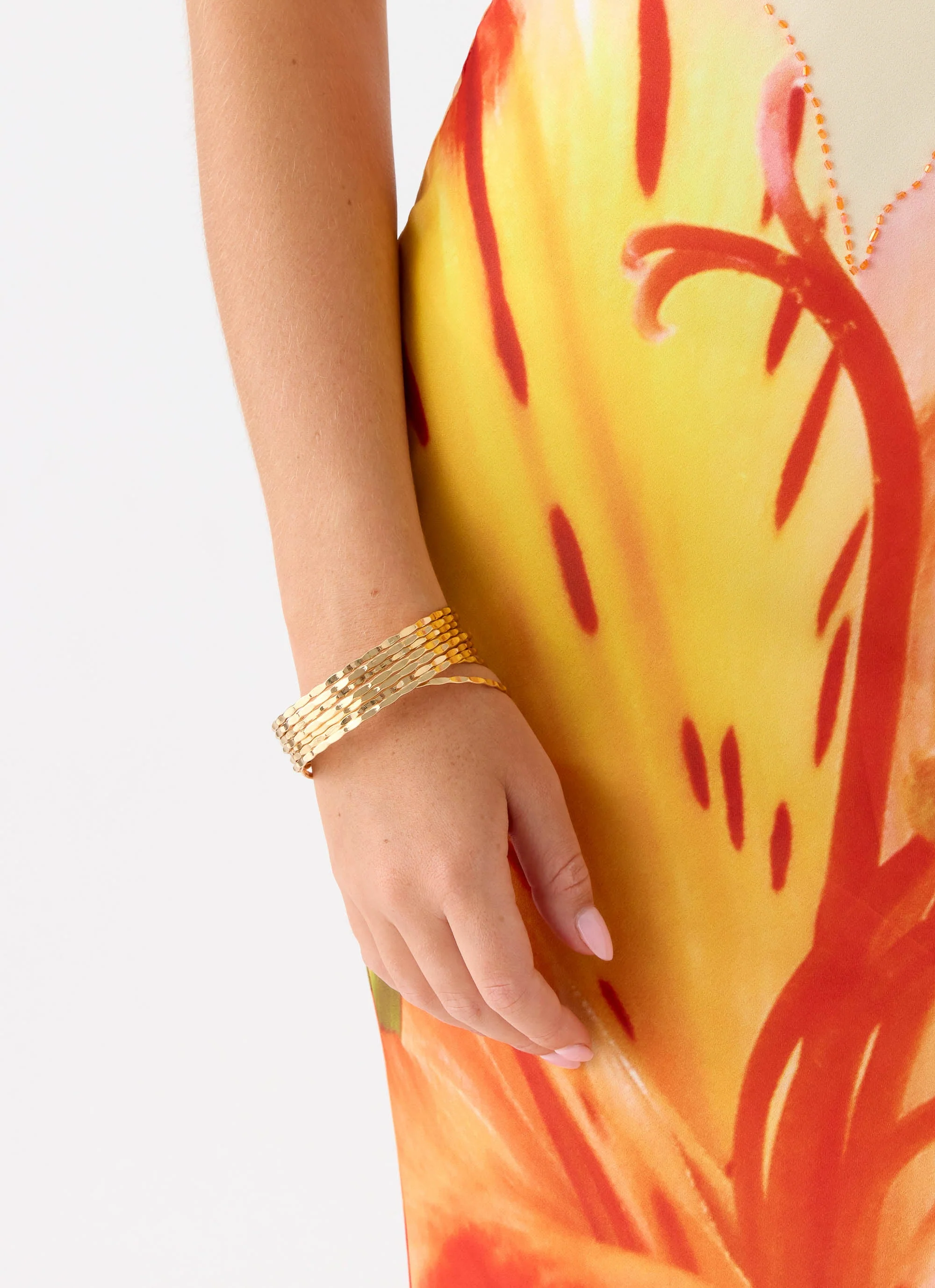 Trinket Bangles - Gold - Image 4