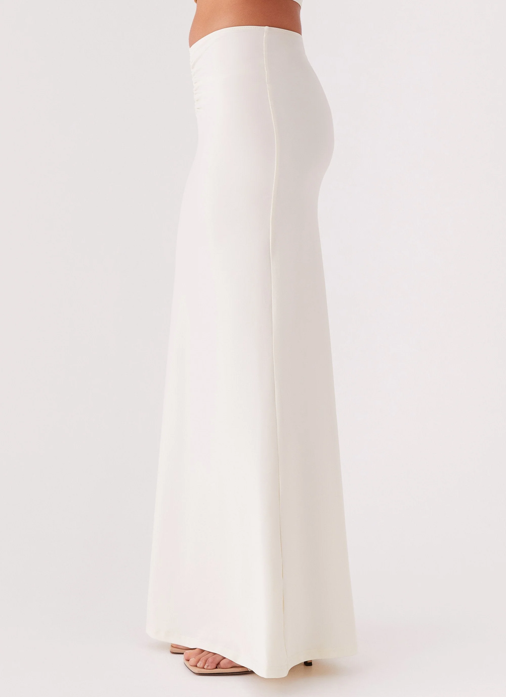 Trixie Maxi Skirt - Ivory - Image 3