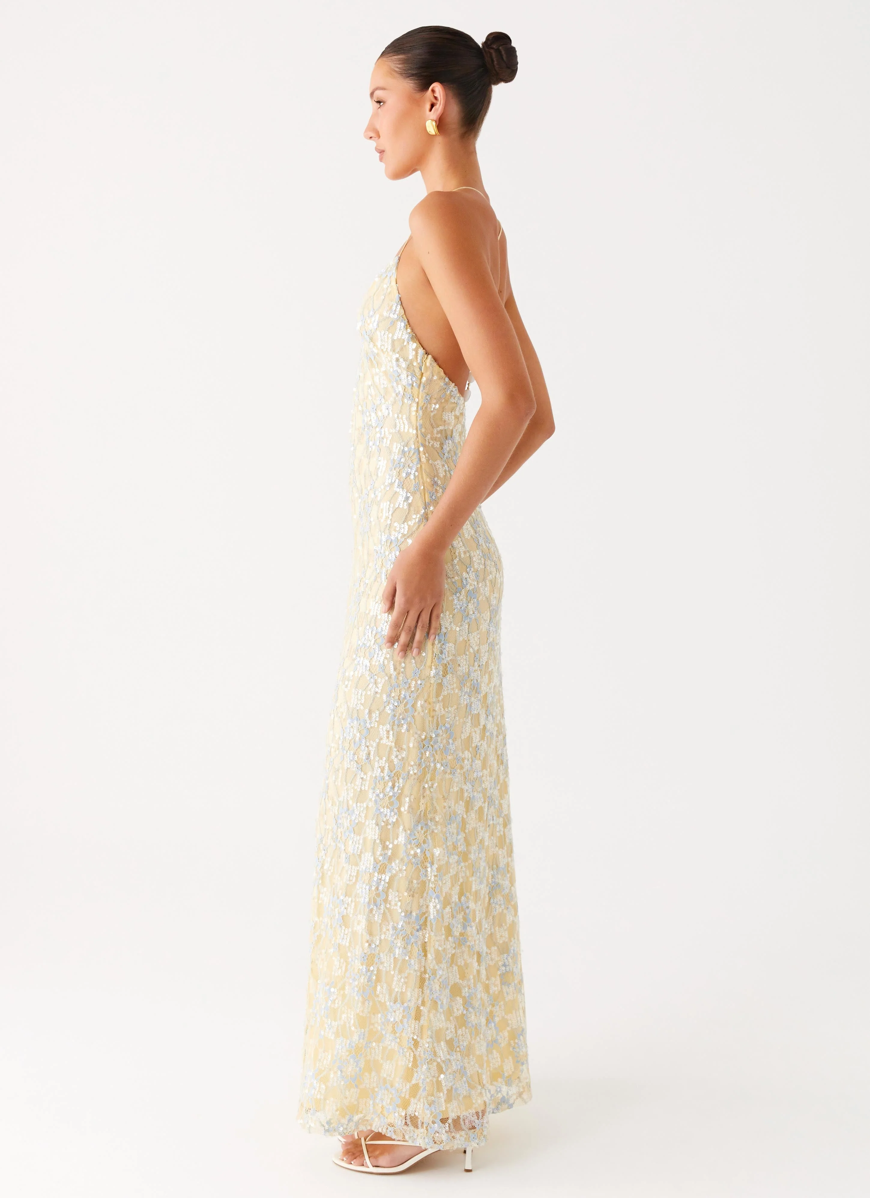 Truly Mine Maxi Dress - Yellow - Image 3