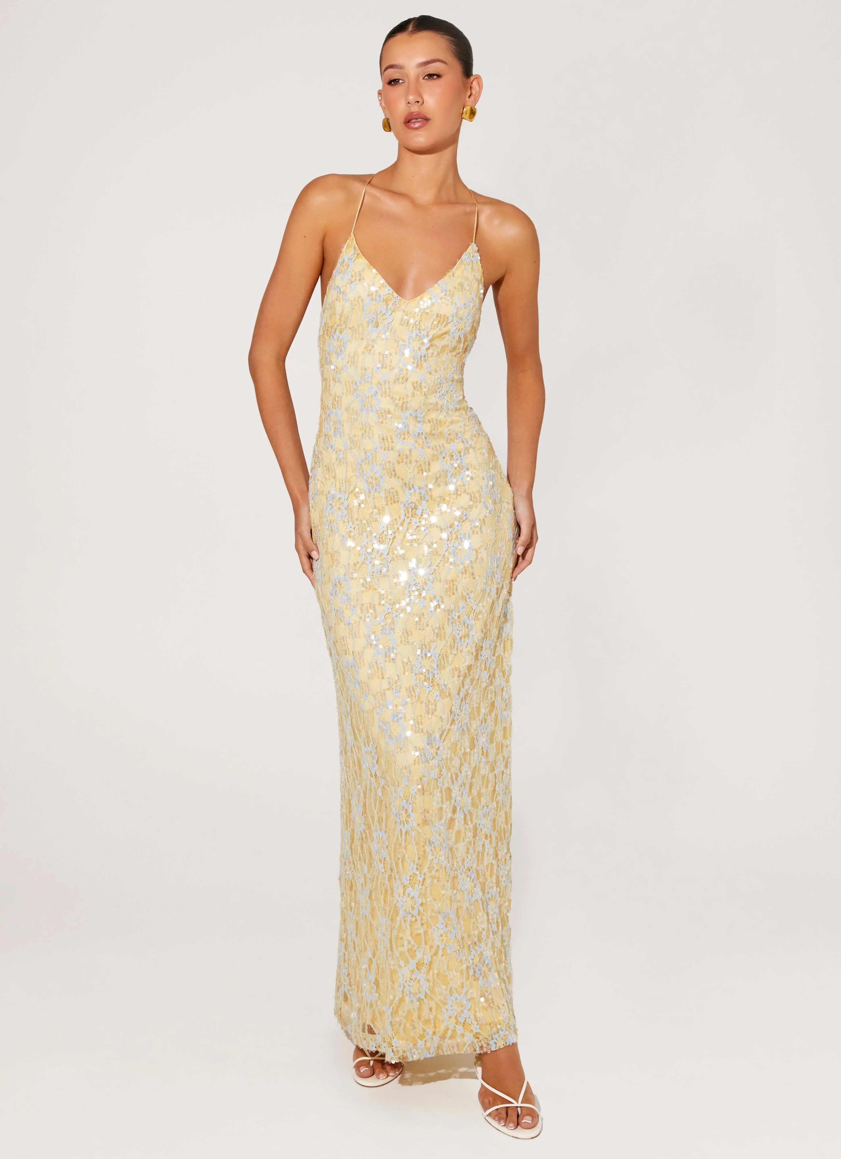 Truly Mine Maxi Dress - Yellow - Image 5