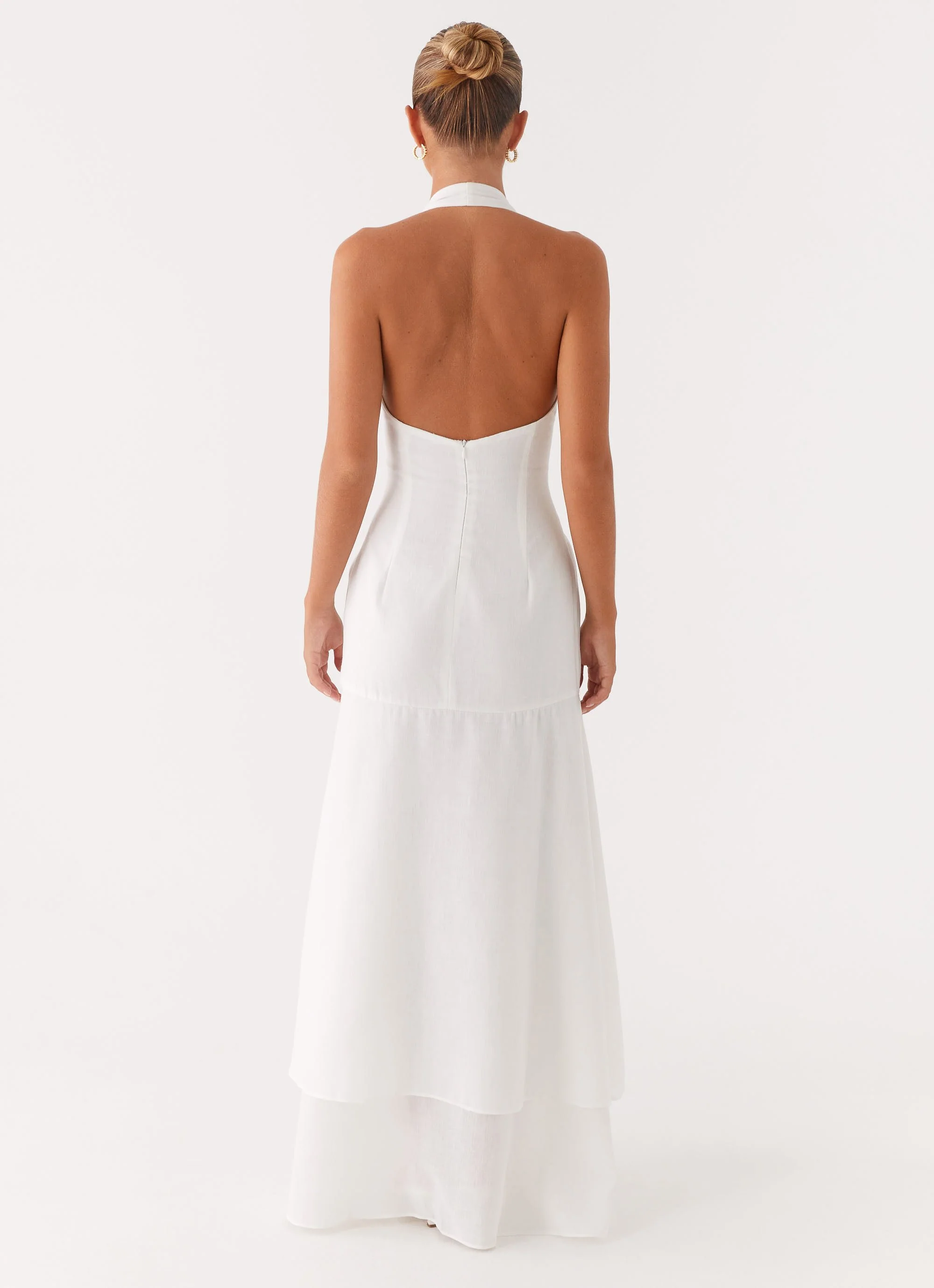 Turu Maxi Dress - White - Image 4