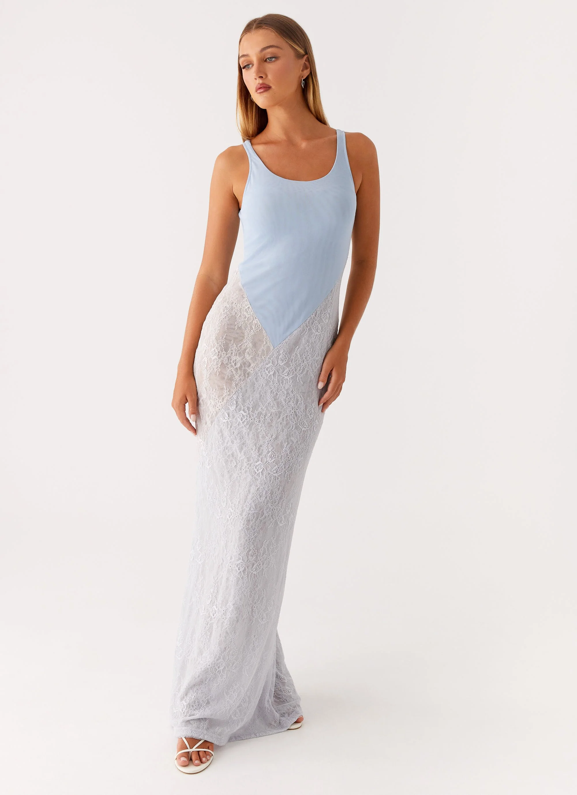 Twilight Dreams Maxi Dress - Blue - Image 5