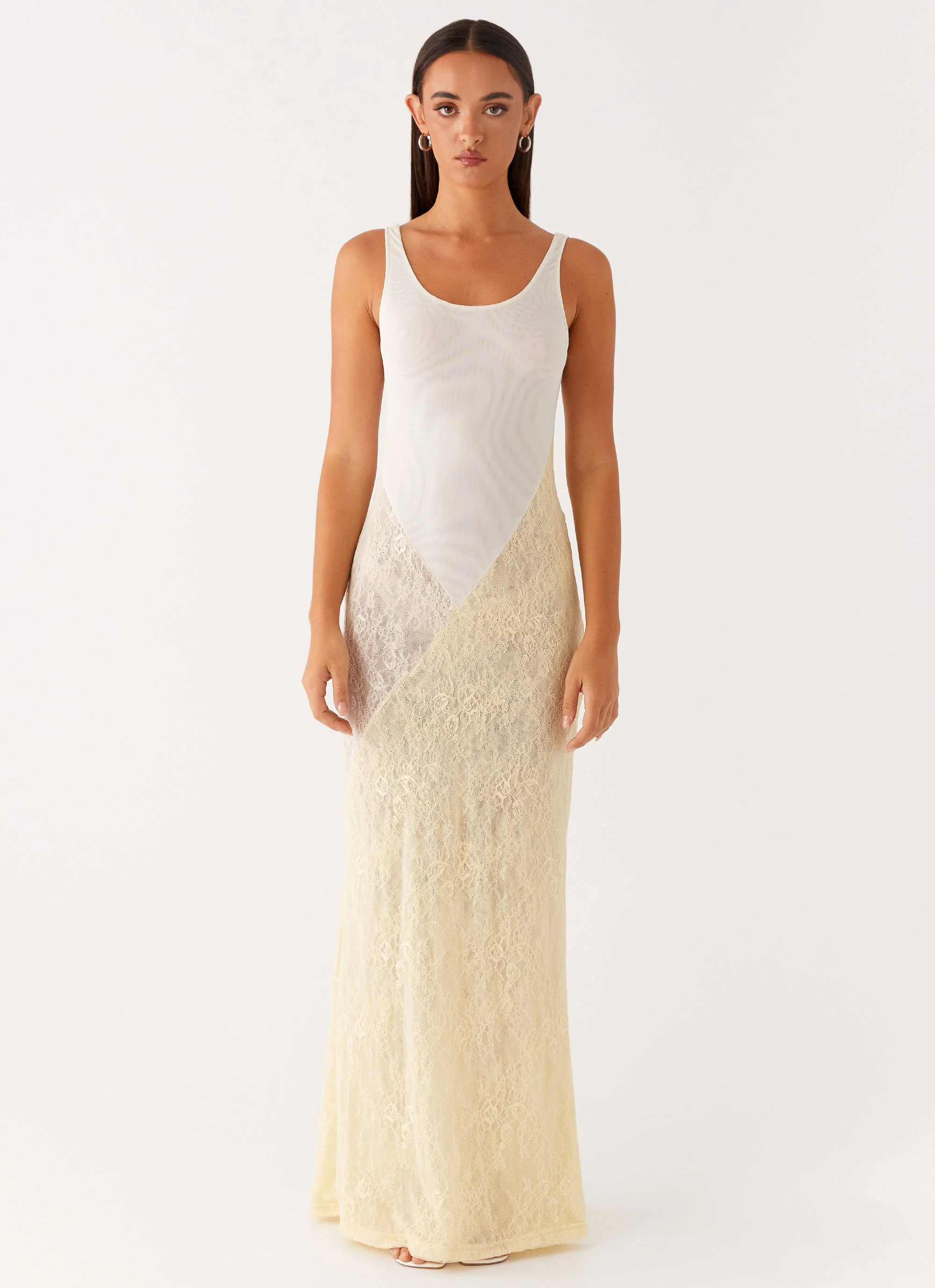 Twilight Dreams Maxi Dress - Yellow - Image 4