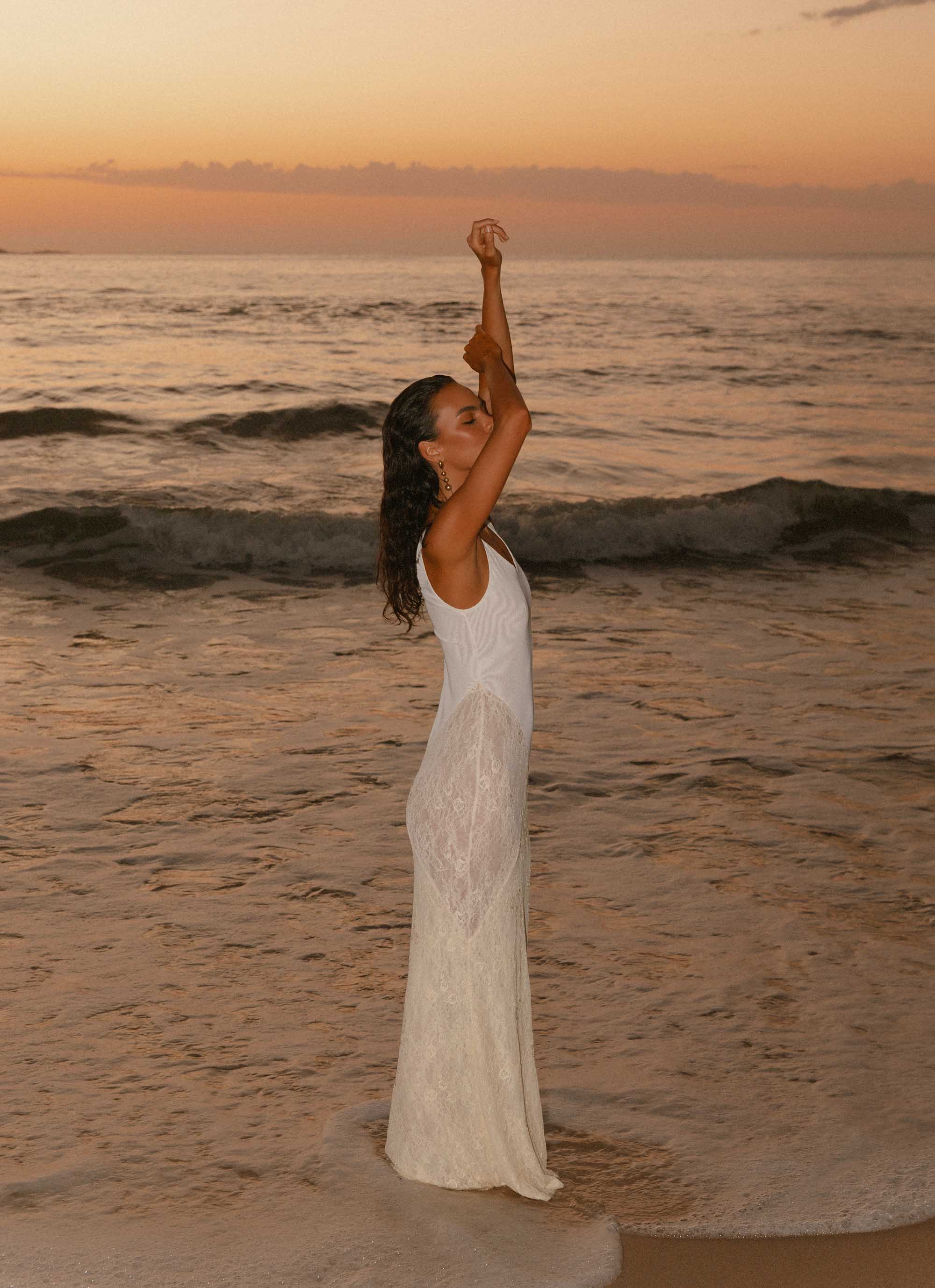 Twilight Dreams Maxi Dress - Yellow - Image 8