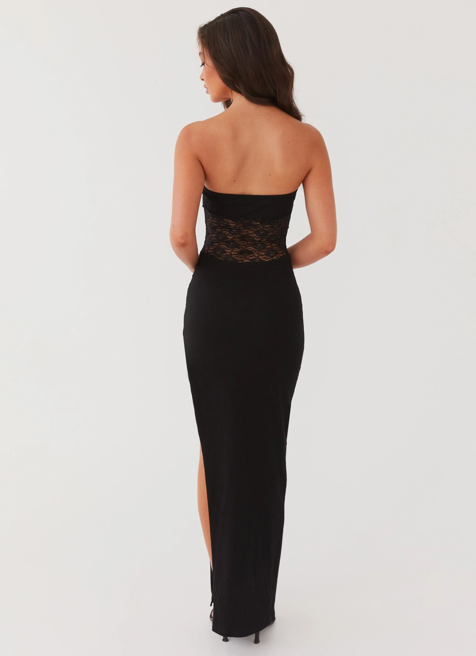 Twilight Tube Maxi Dress - Black - Image 5