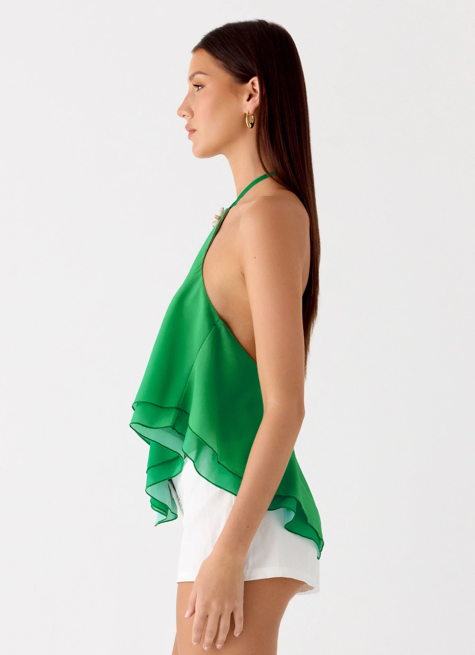Twin Flame Top - Green Ombre - Image 2