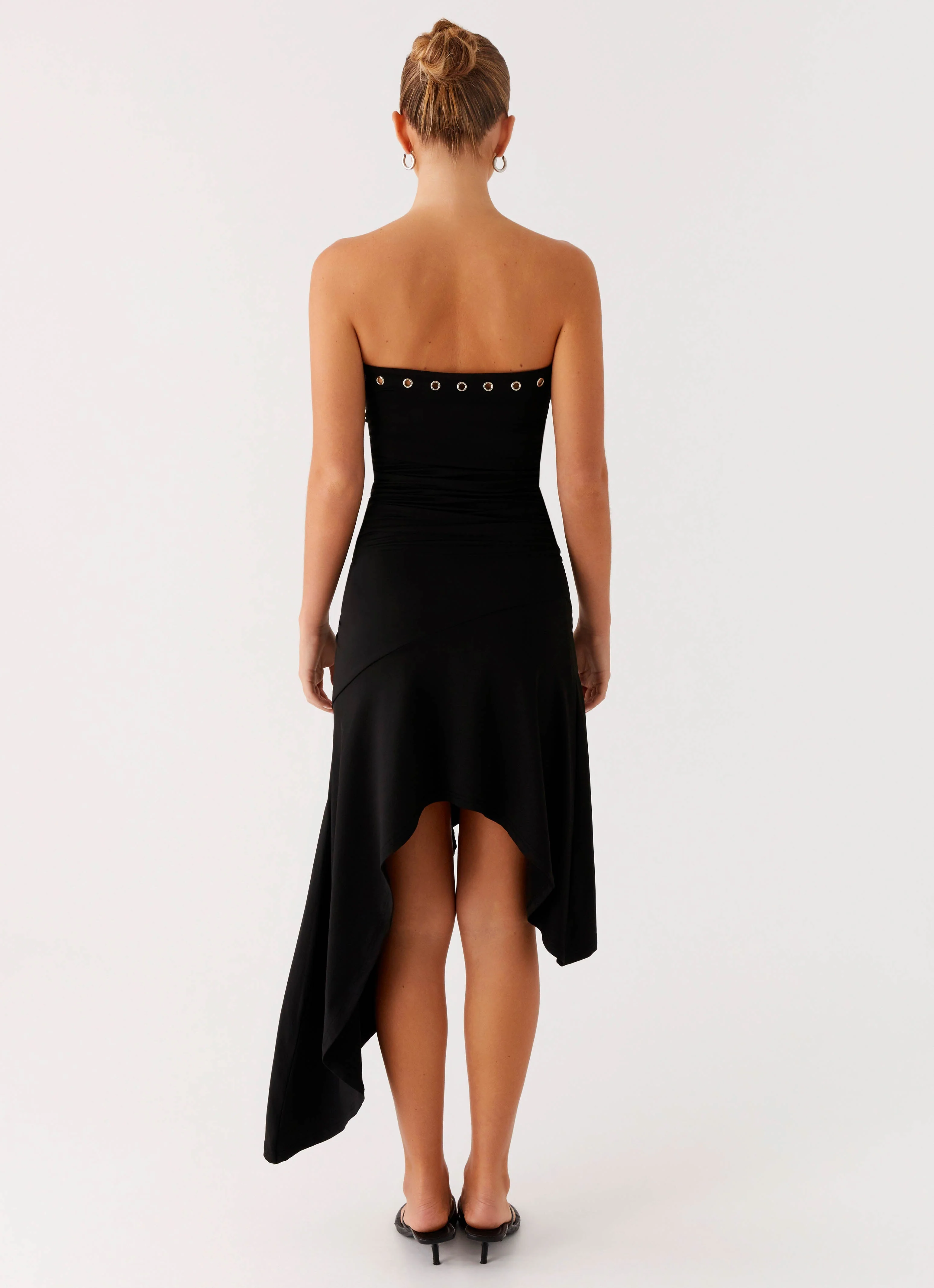 Unapologetic Midi Dress - Black - Image 4