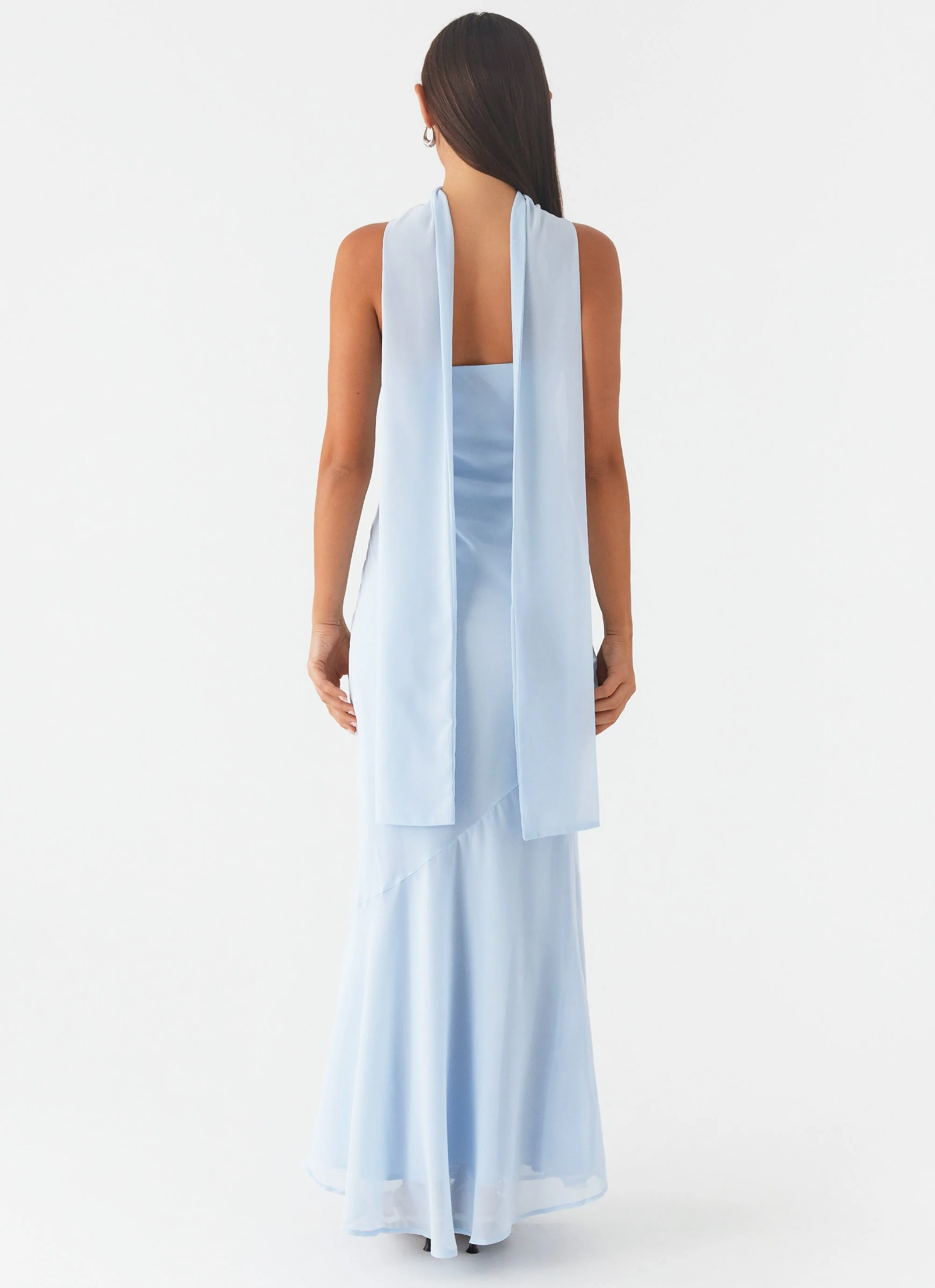 Under The Pagoda Maxi Dress - Blue - Image 4