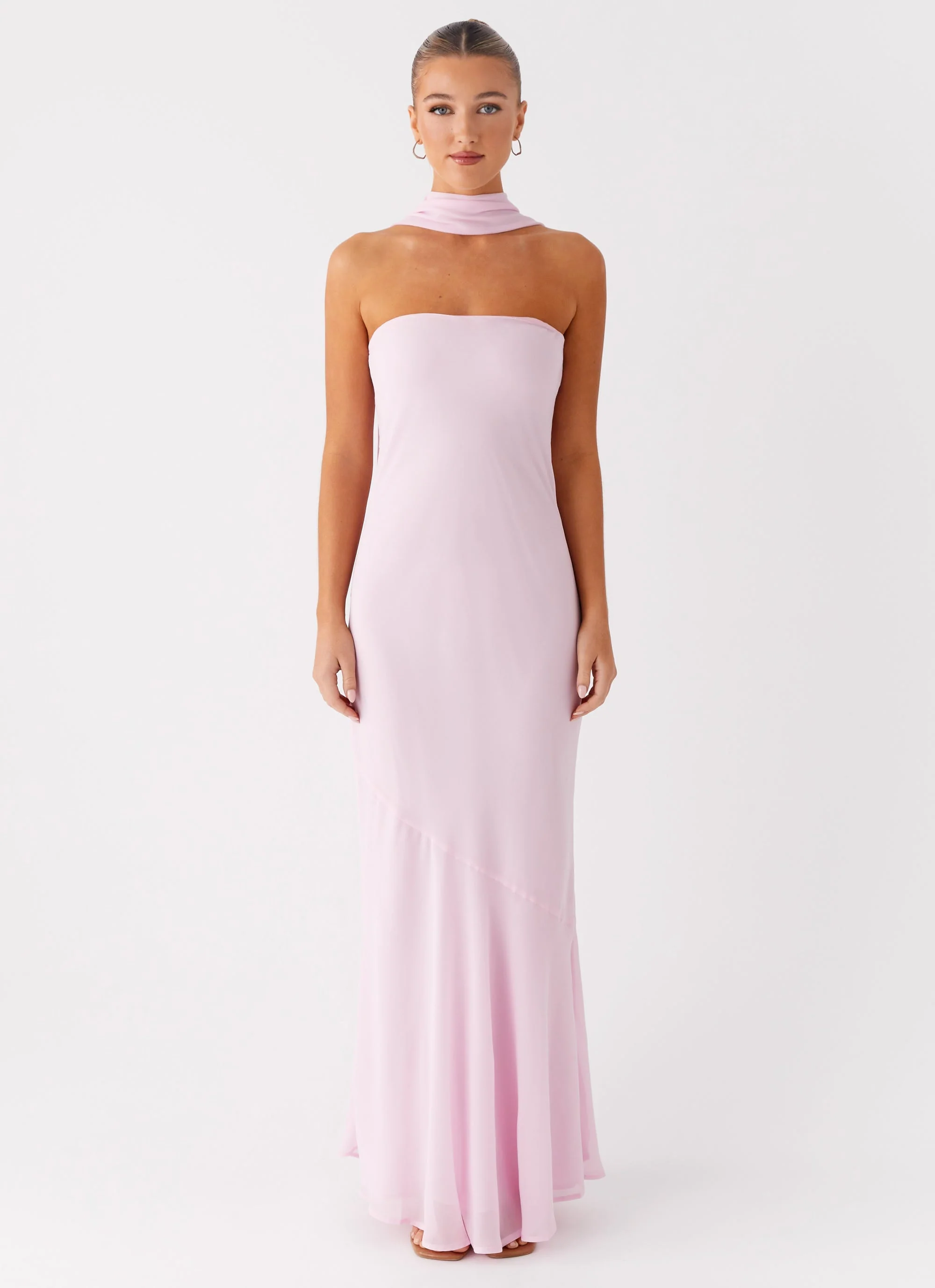 Under The Pagoda Maxi Dress - Pink - Image 5