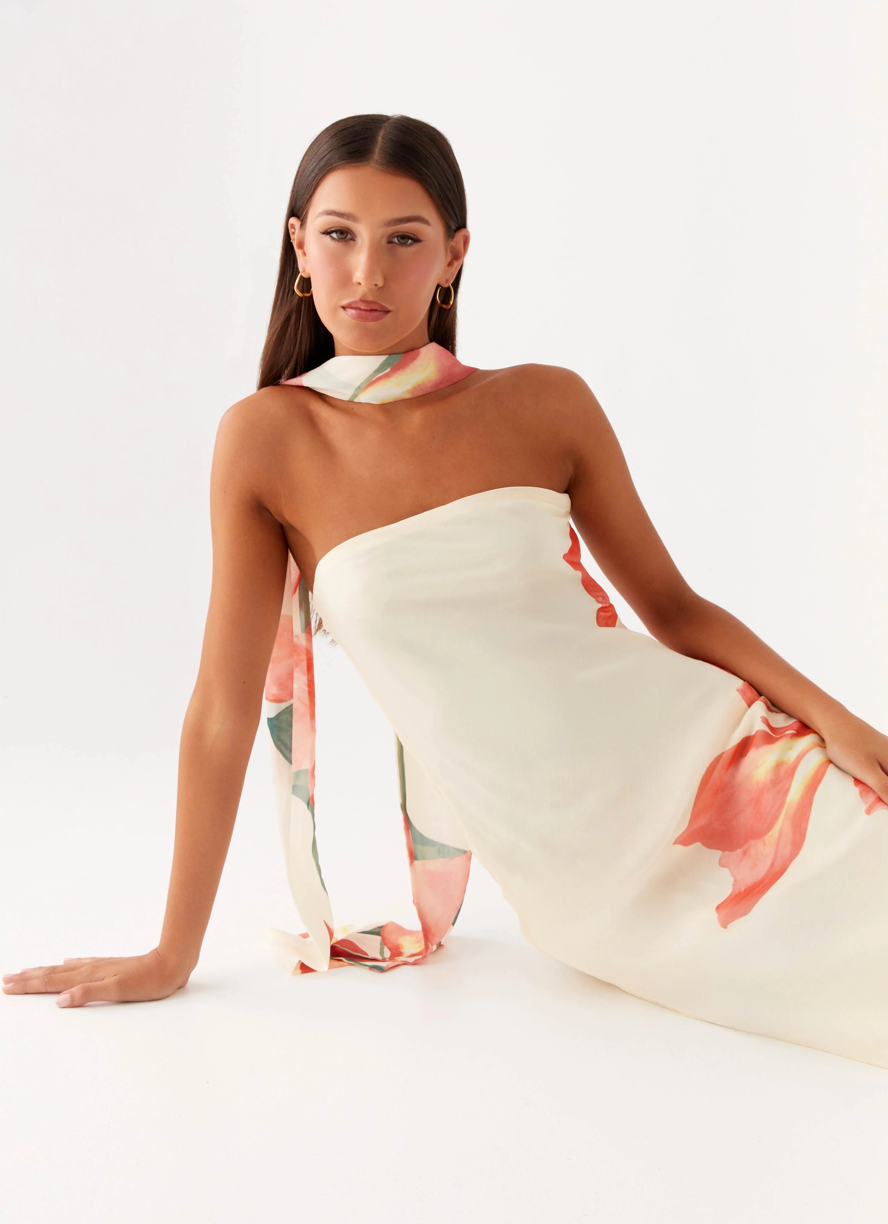 Under The Pagoda Maxi Dress - Siena Floral - Image 6