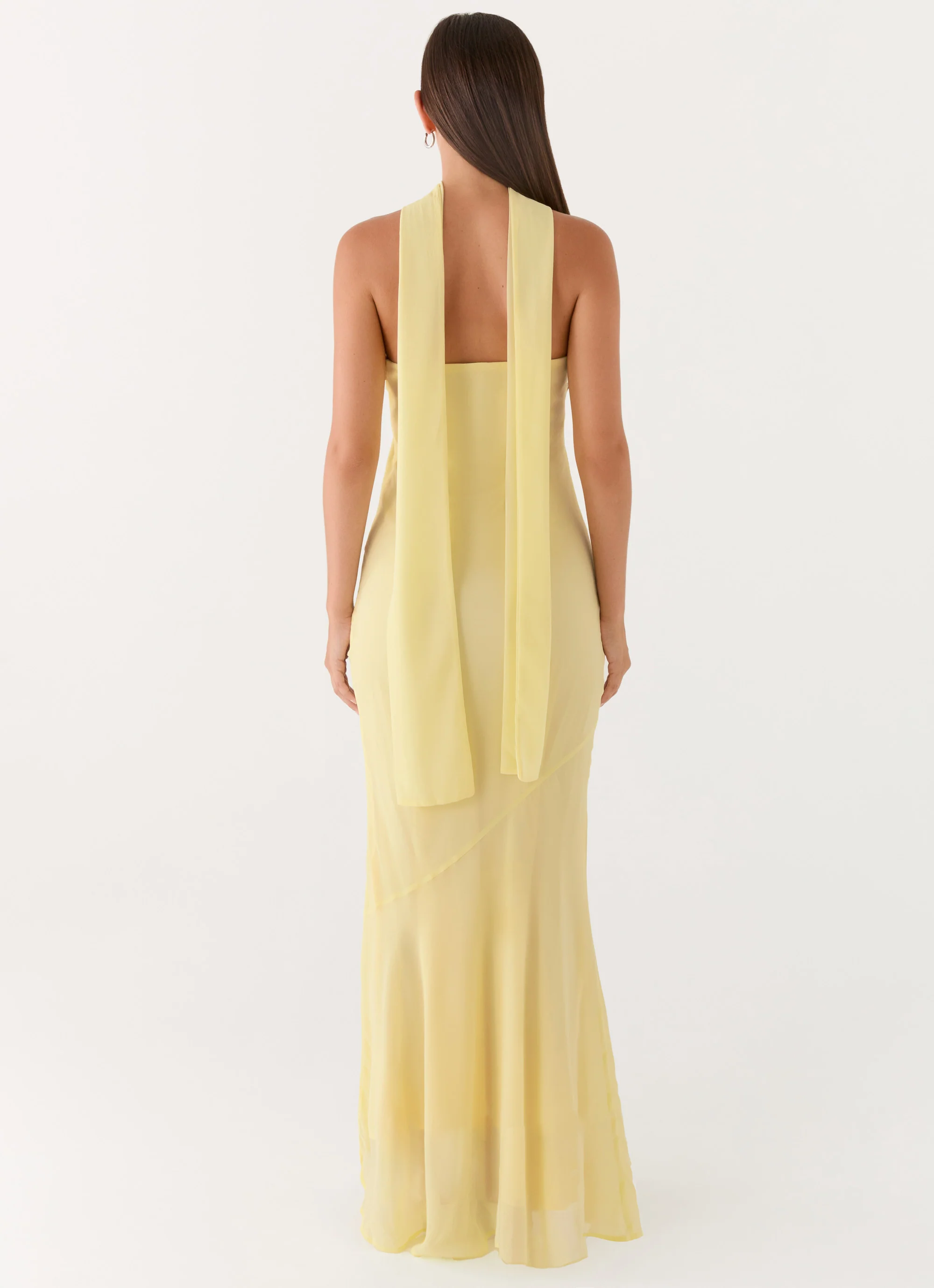 Under The Pagoda Maxi Dress - Yellow - Image 2