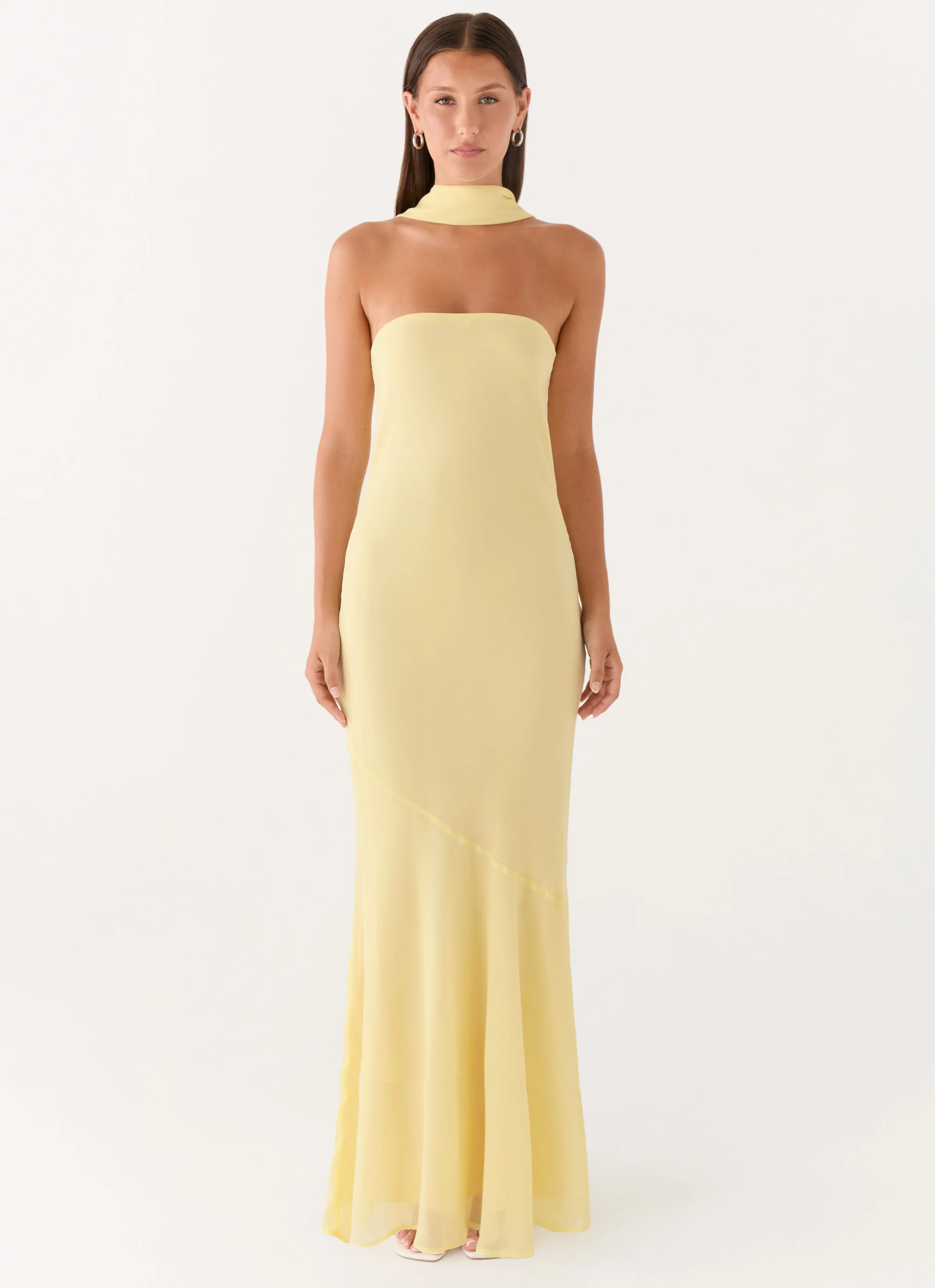 Under The Pagoda Maxi Dress - Yellow - Image 6