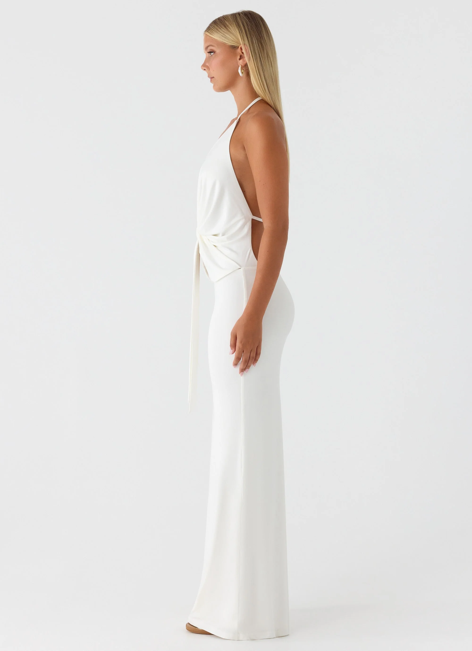 Undercover Maxi Dress - White - Image 3