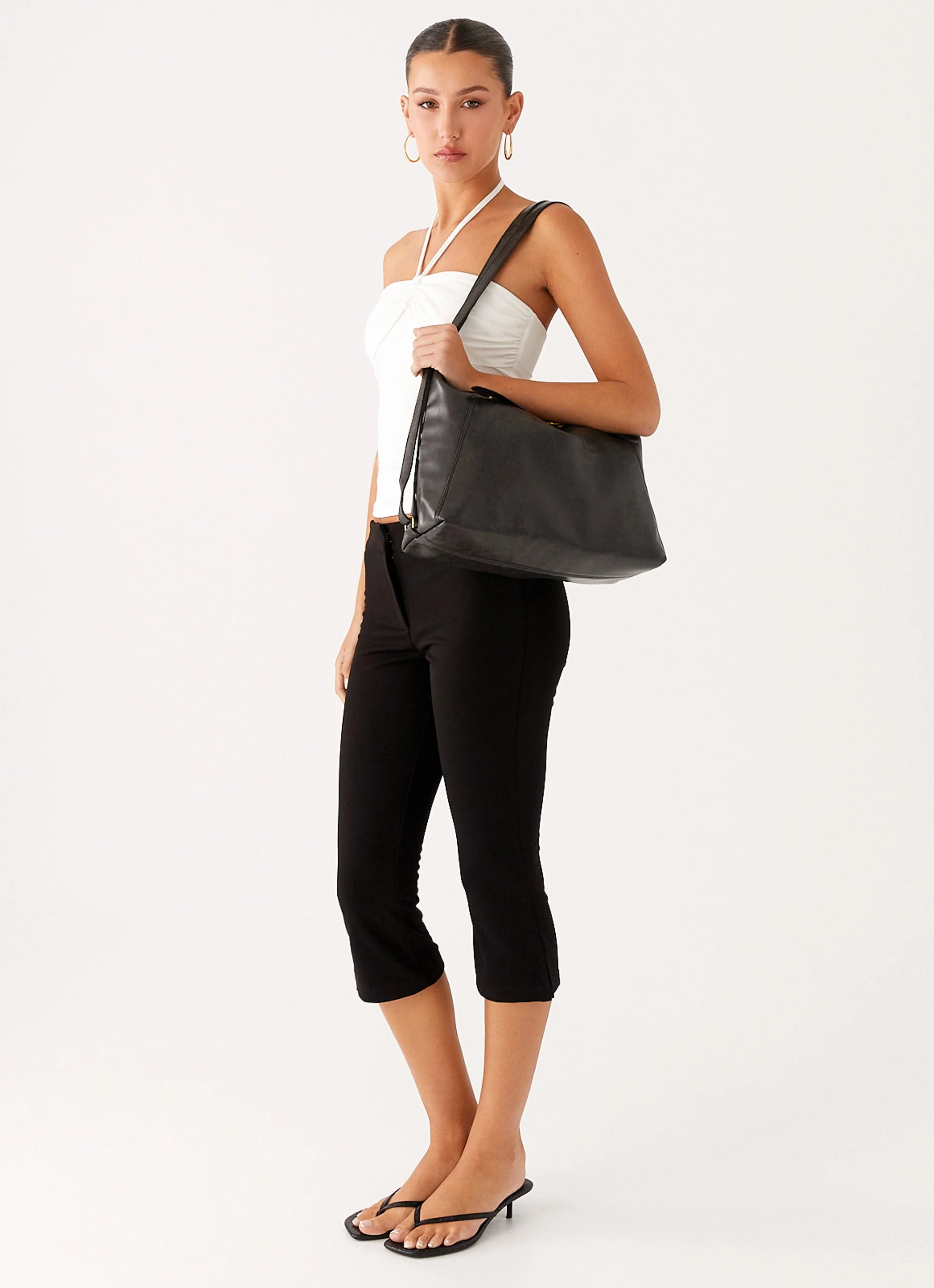 Urban Muse Shoulder Bag - Washed Black - Image 2