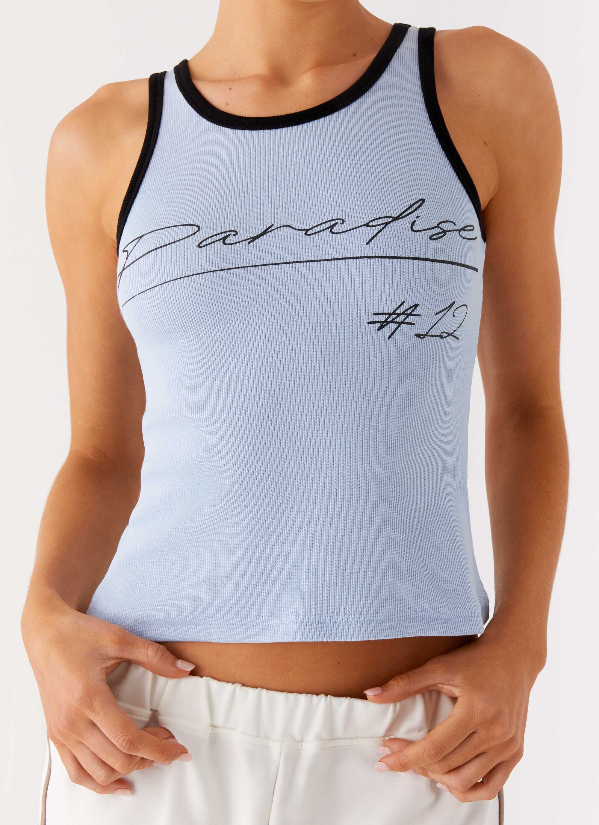 Utopia Tank Top - Sky Blue - Image 6
