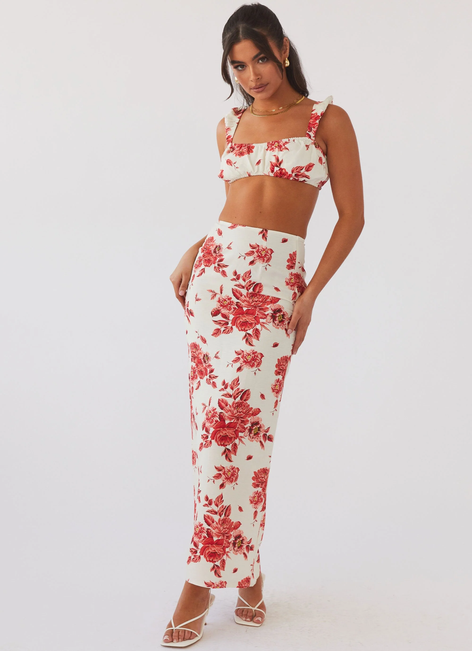 Valencia Villa Maxi Skirt - Rosa Floria - Image 5