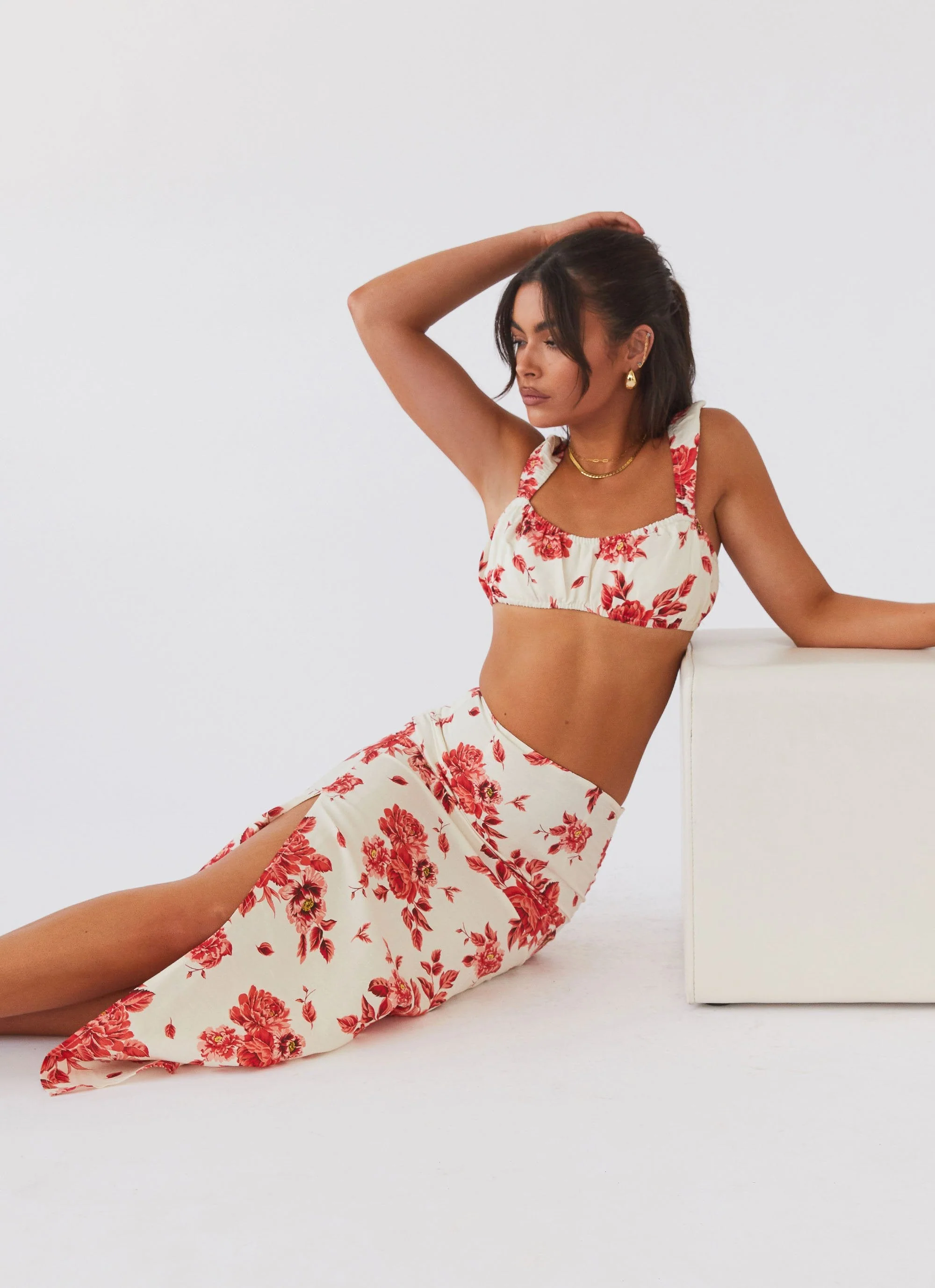 Valencia Villa Maxi Skirt - Rosa Floria - Image 6